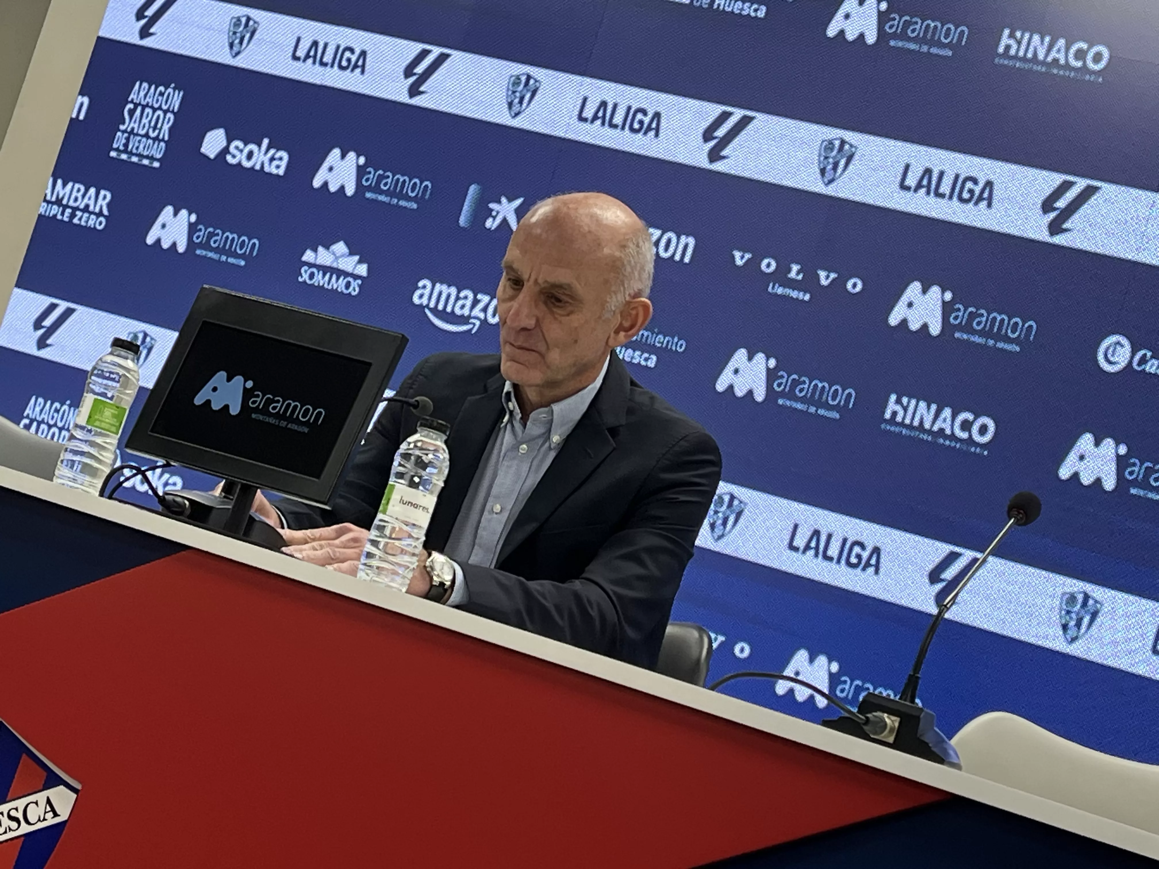 Martín González: “Los fichajes tiene un currículum importante, nos tienen que mejorar”. Foto: Adri Mora