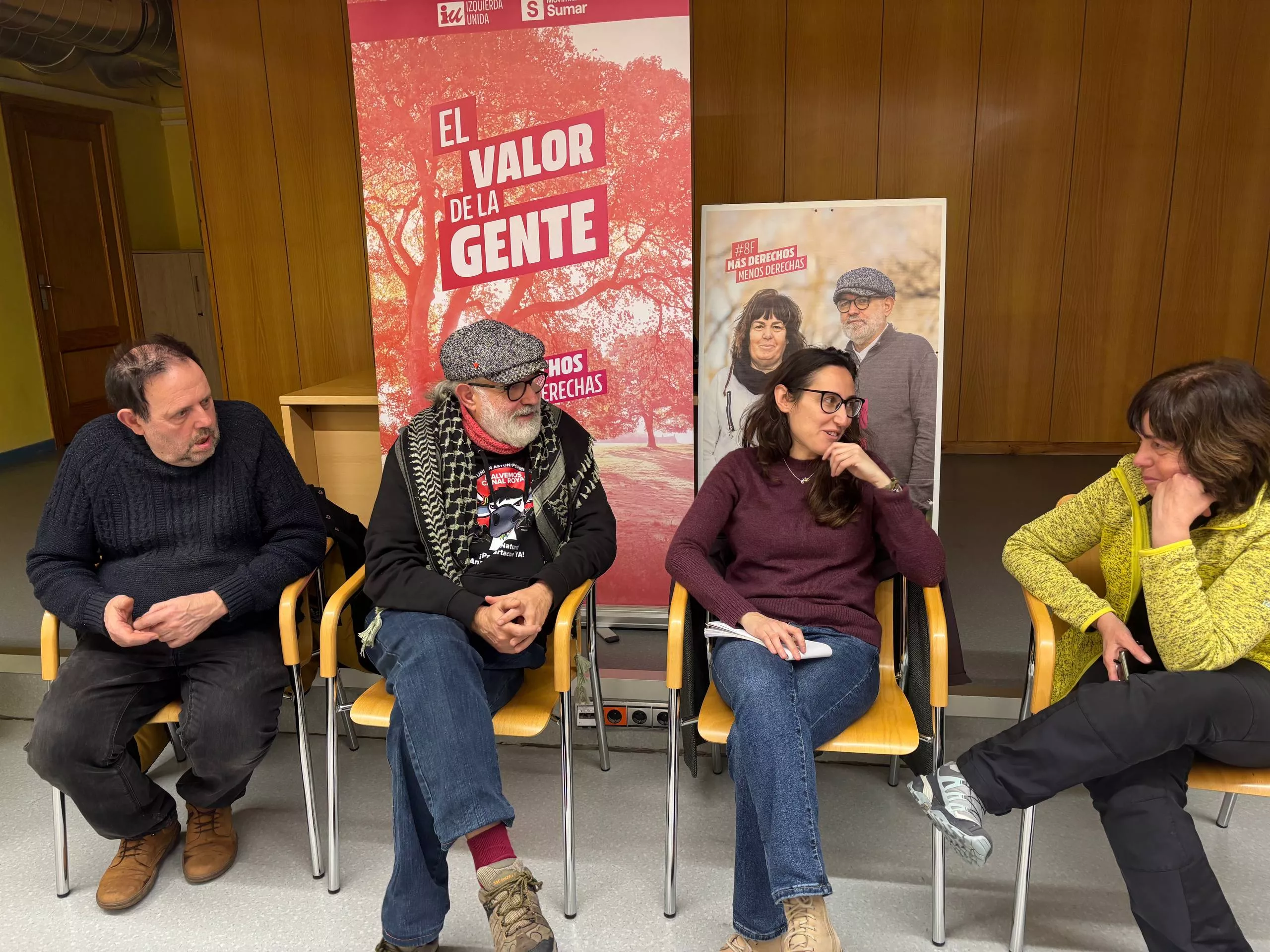 candidatura de Izquierda Unida Movimiento Sumar en el Alto Aragón.