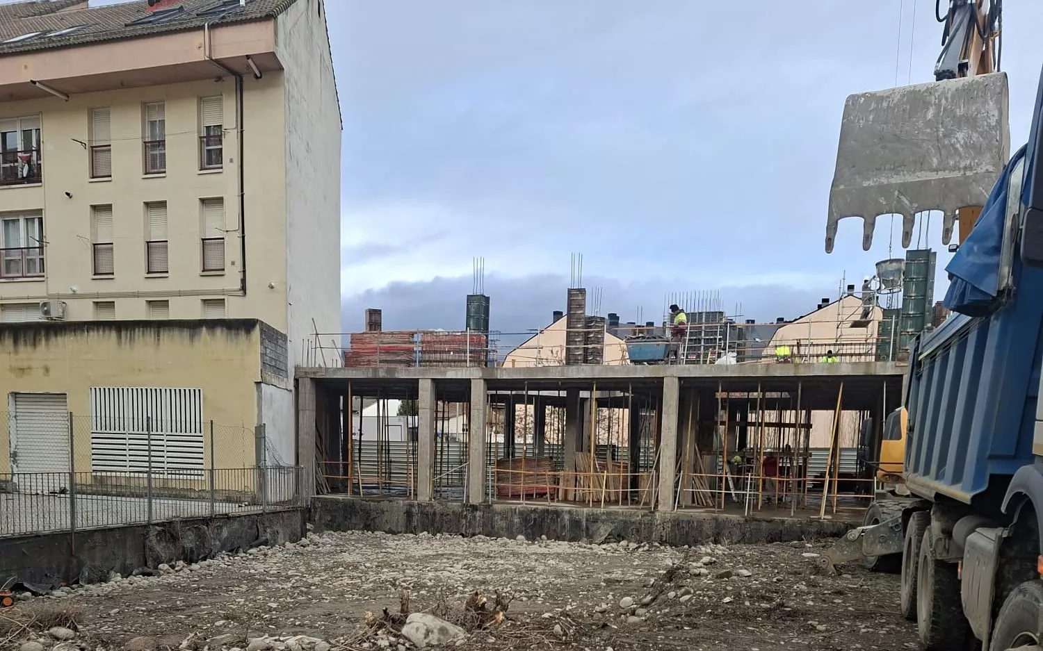 Comienzan las obras para la construcción de 22 viviendas públicas de alquiler en Aínsa.