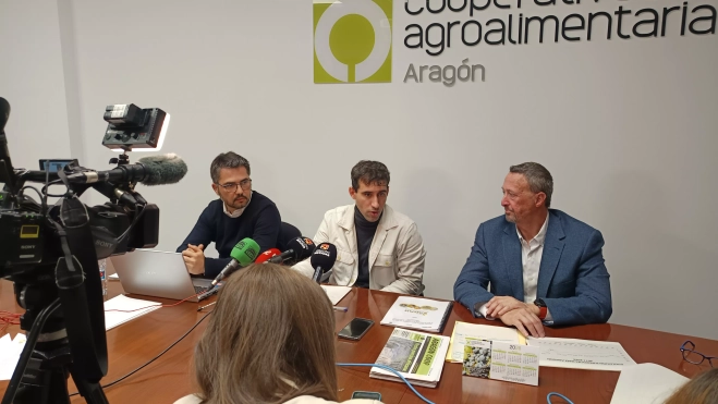 Luis Gazol, Jesús Abadías y Miguel Gutiérrez.