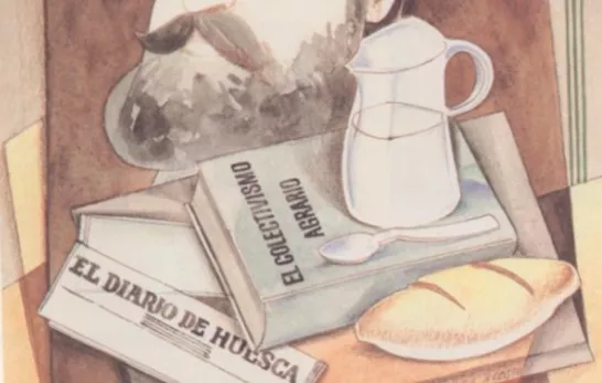 Costa con EL DIARIO DE HUESCA