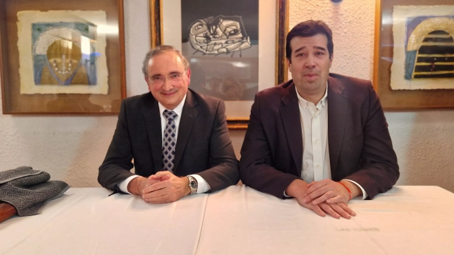 Javier Caudillo y Fernando Palacín. Foto Myriam Martínez