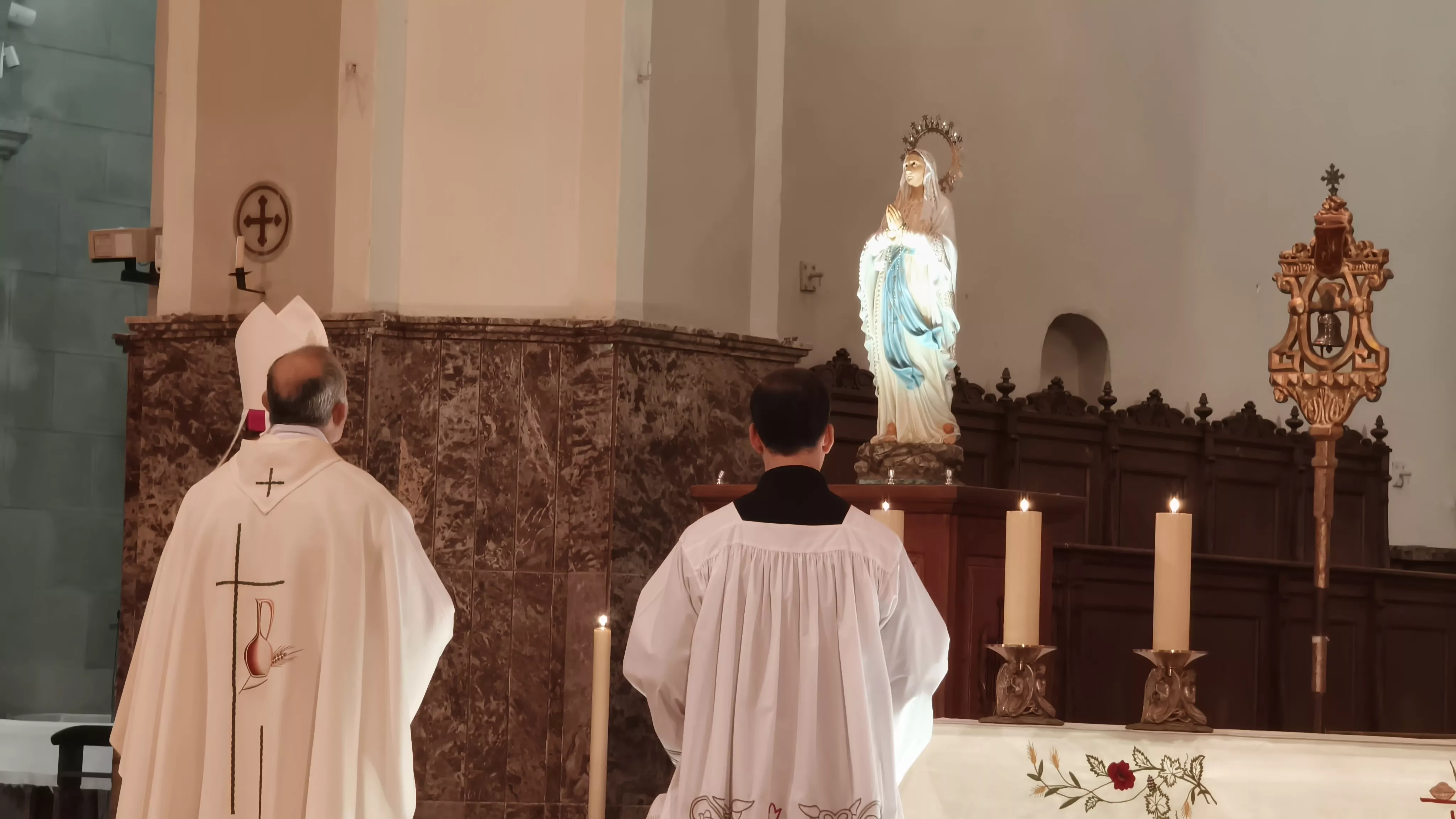 Centenario de la construcción de la capilla de Nuestra Señora de Lourdes. Foto María José Sampietro