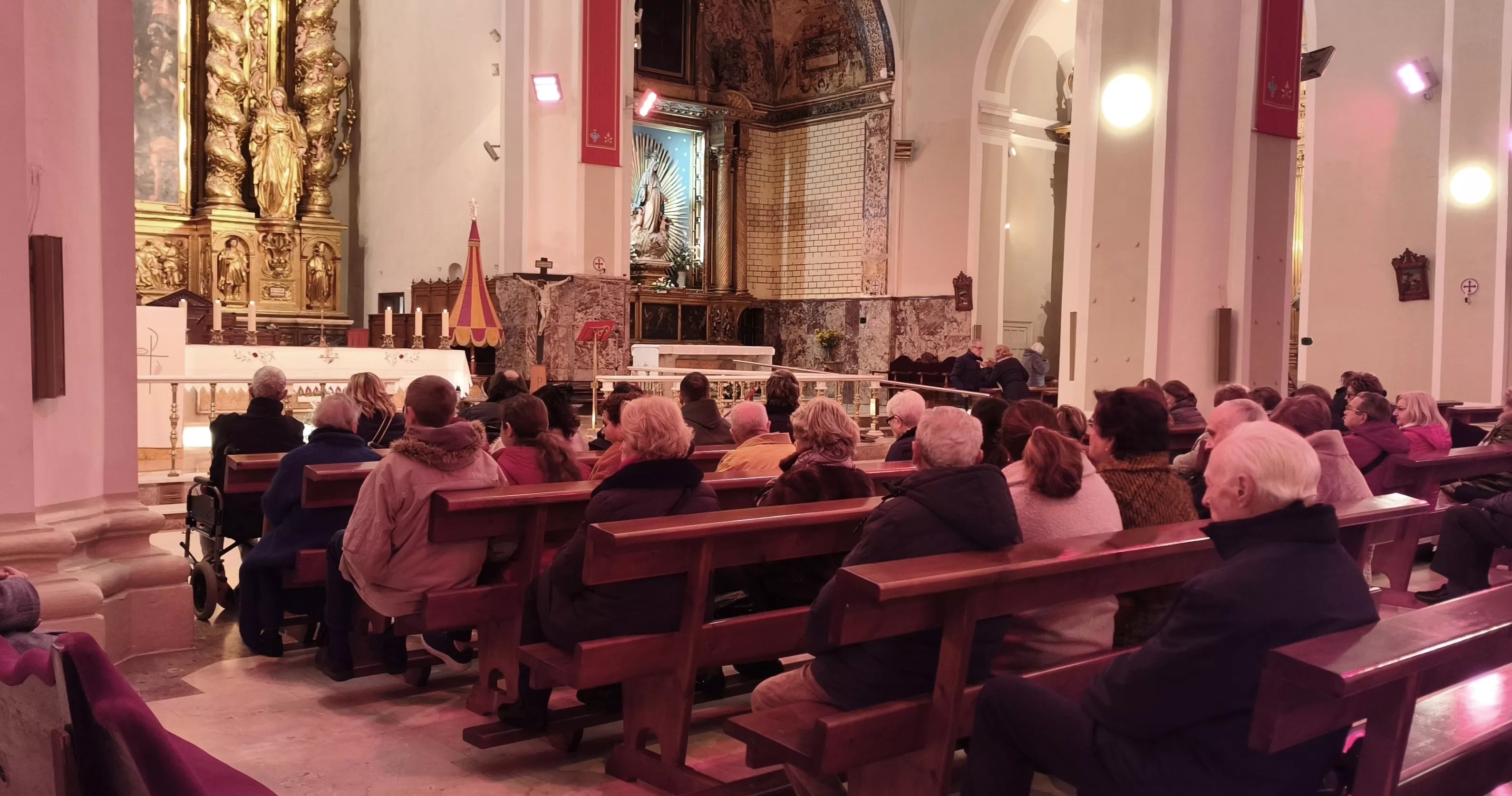 Centenario de la construcción de la capilla de Nuestra Señora de Lourdes. Foto María José Sampietro