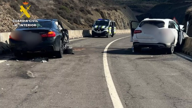 Cuatro personas han resultado heridas en el accidente.