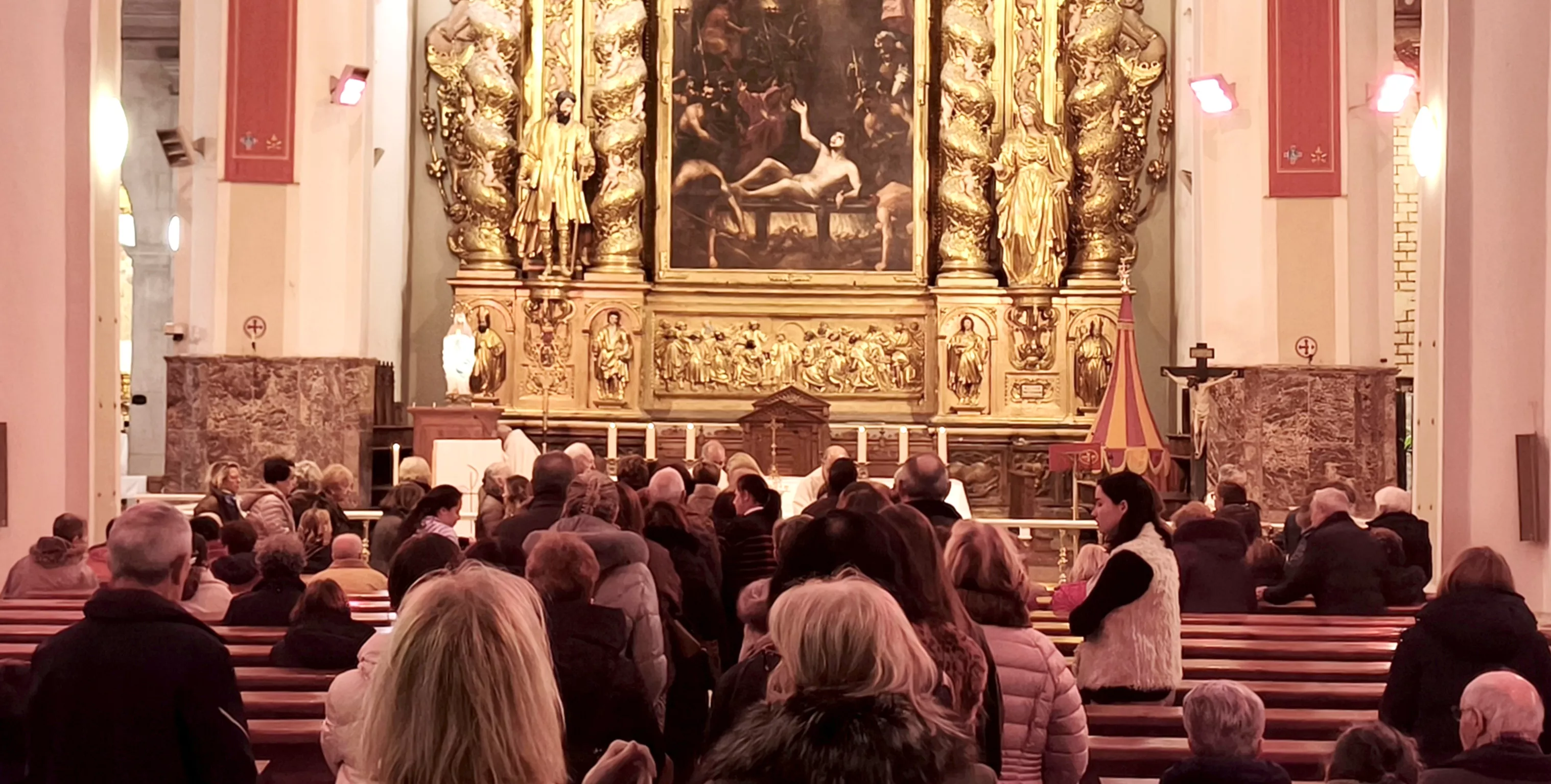 Centenario de la construcción de la capilla de Nuestra Señora de Lourdes. Foto María José Sampietro