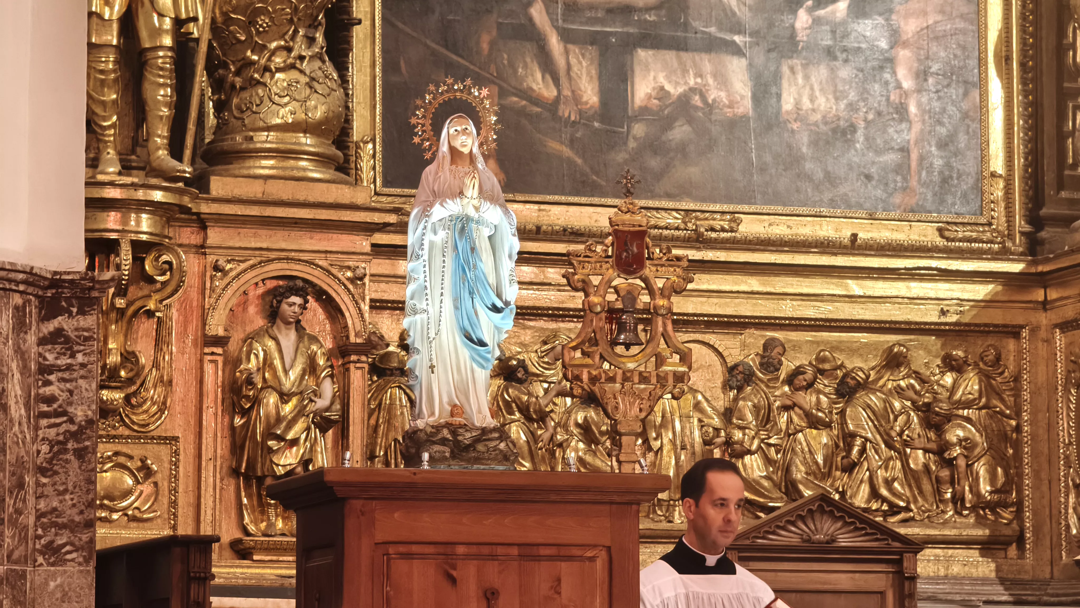 Centenario de la construcción de la capilla de Nuestra Señora de Lourdes. Foto María José Sampietro