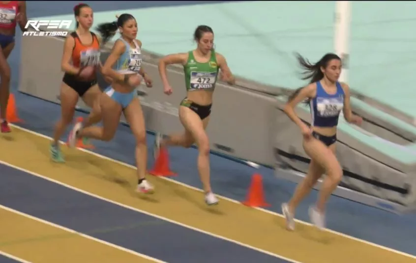 Marta Fontán, segunda, en la semifinal de 1.500