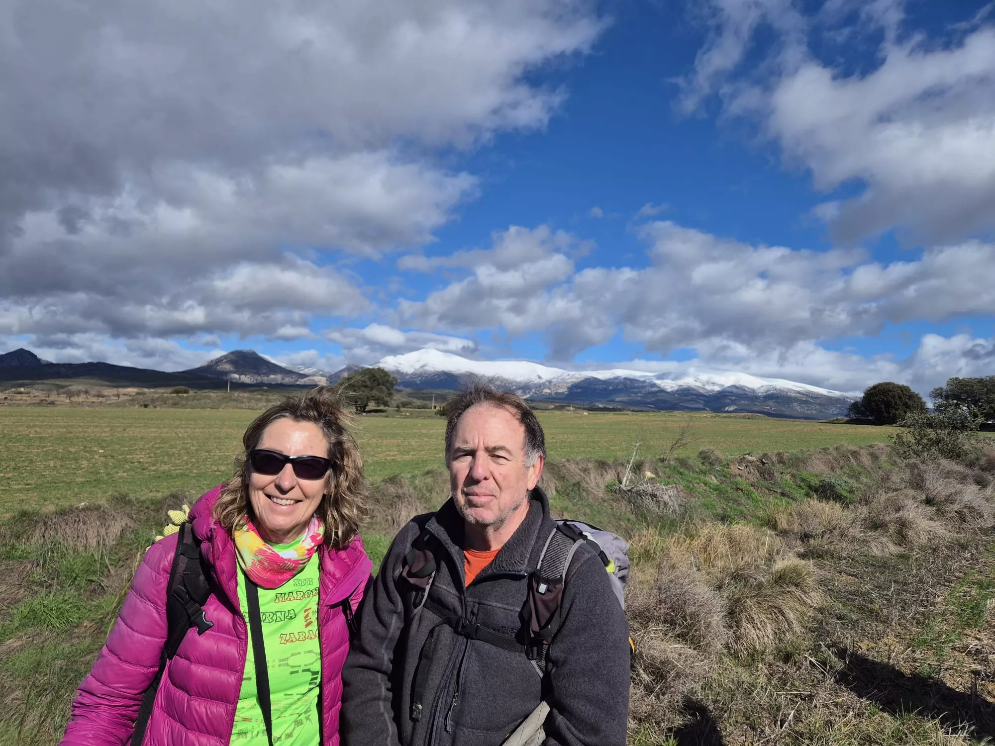 Entreno cuarto de la Javierada de los Amantes de la Naturaleza con el eje en la Cueva de Chaves en Bastarás. Foto Juanlu Herrero