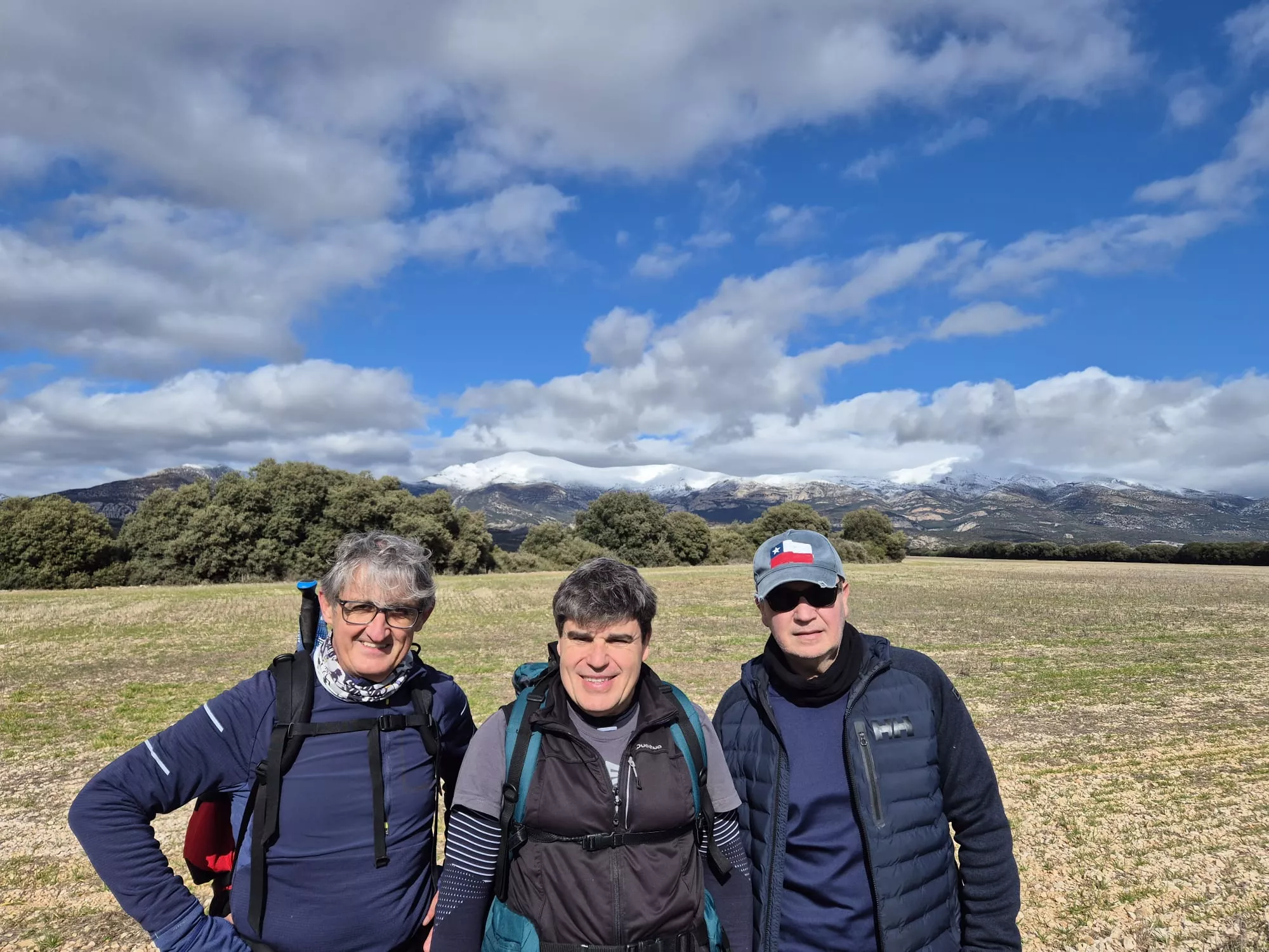 Entreno cuarto de la Javierada de los Amantes de la Naturaleza con el eje en la Cueva de Chaves en Bastarás. Foto Juanlu Herrero