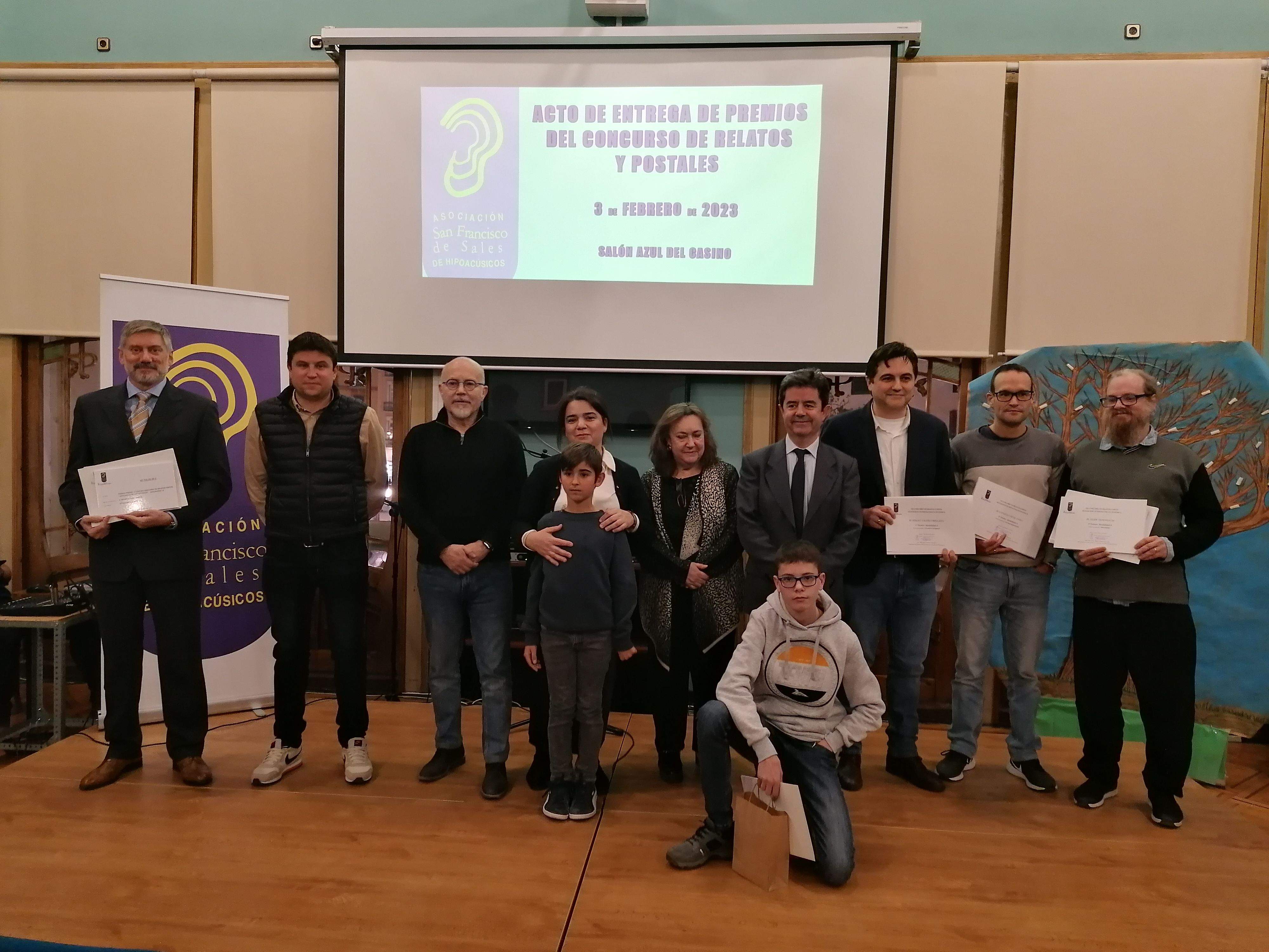 VII Concurso de Relatos de la Asociación de Hipoacúsicos de Huesca. Foto Myriam Martínez 