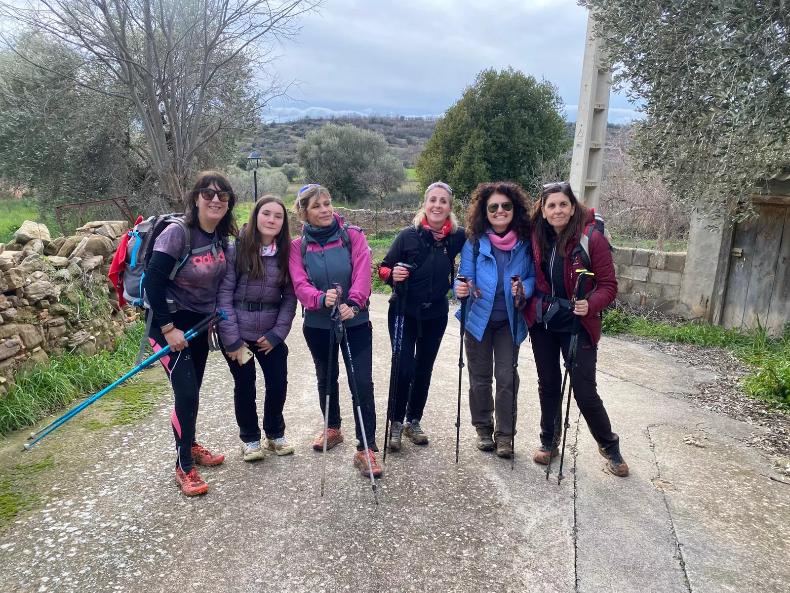 Entreno cuarto de la Javierada de los Amantes de la Naturaleza con el eje en la Cueva de Chaves en Bastarás. Foto Juanlu Herrero