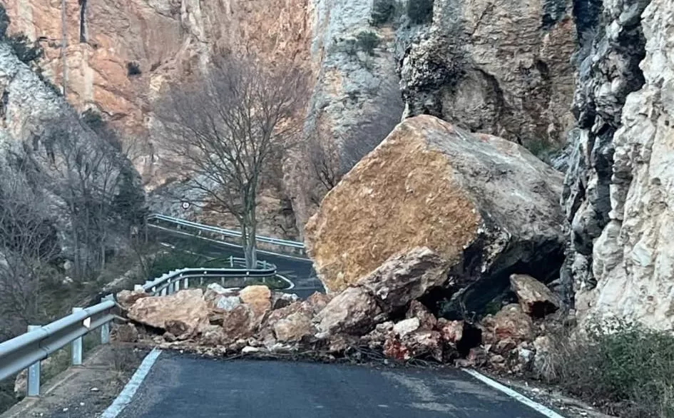 Corte entre Camporrells y Baldellou