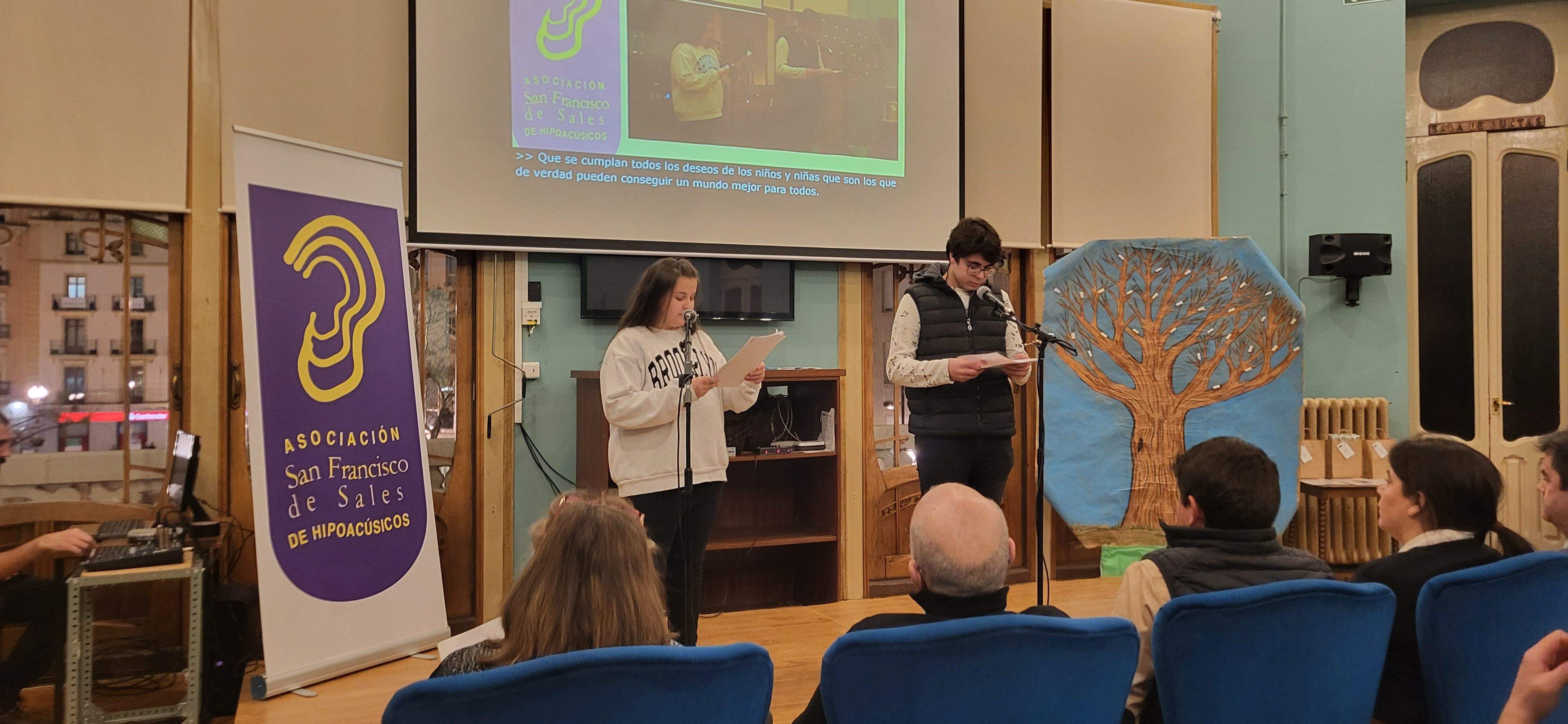 VII Concurso de Relatos de la Asociación de Hipoacúsicos de Huesca. Foto Myriam Martínez 