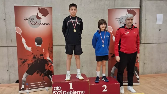 David Bastos, campeón Sub-13 en Estella.