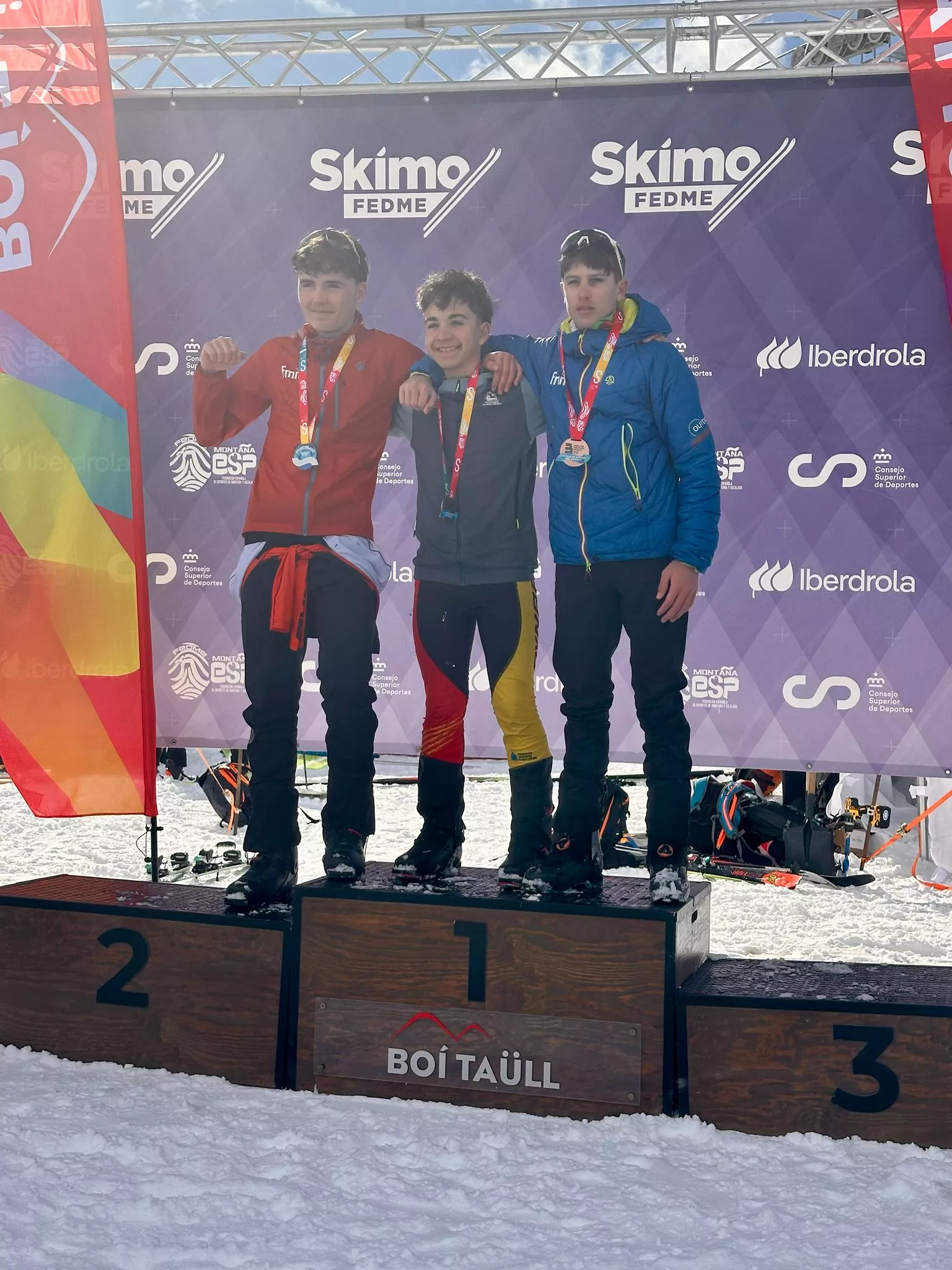 Individual. Podio U16