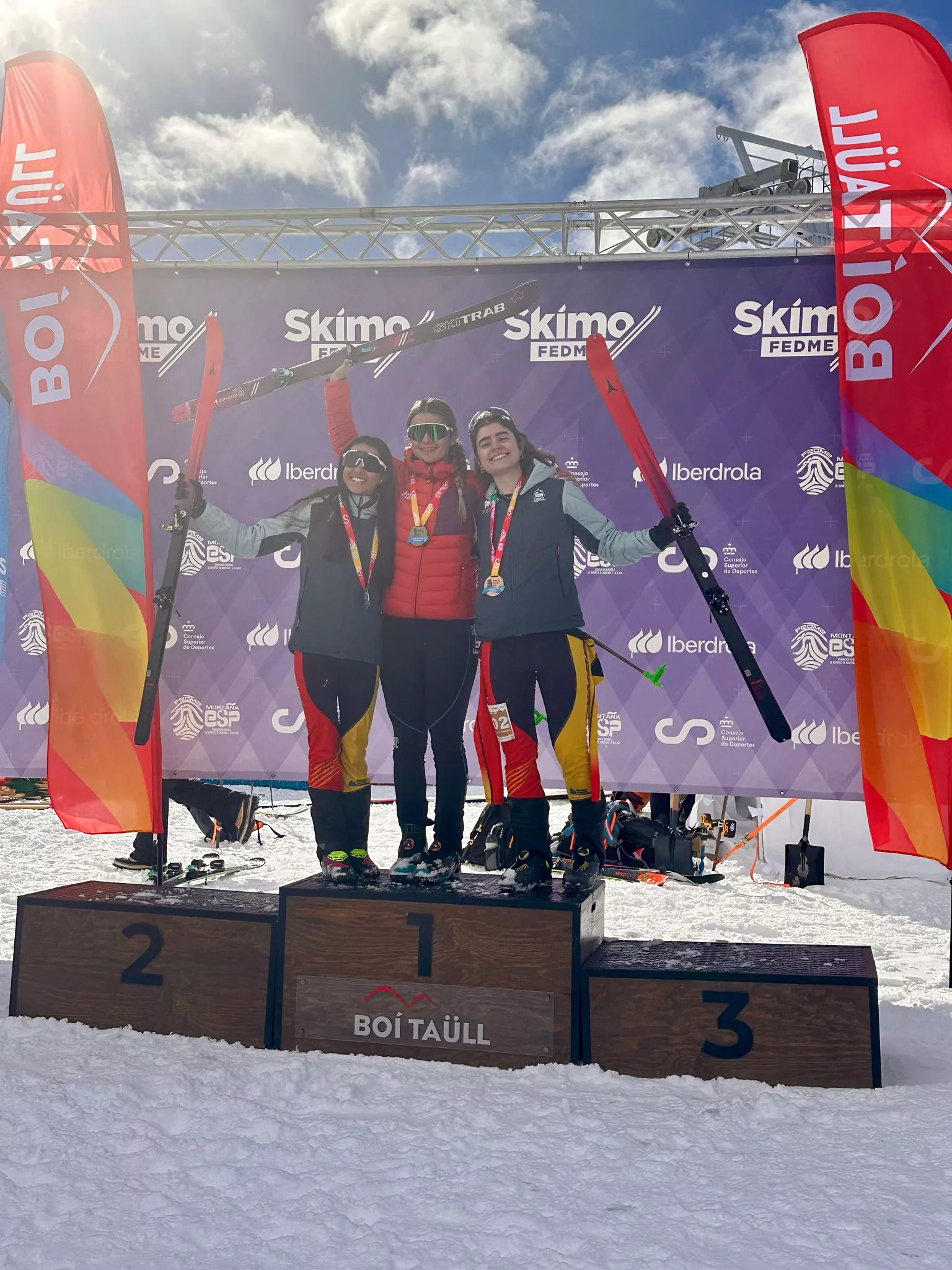 Individual. Podio U20 femenino