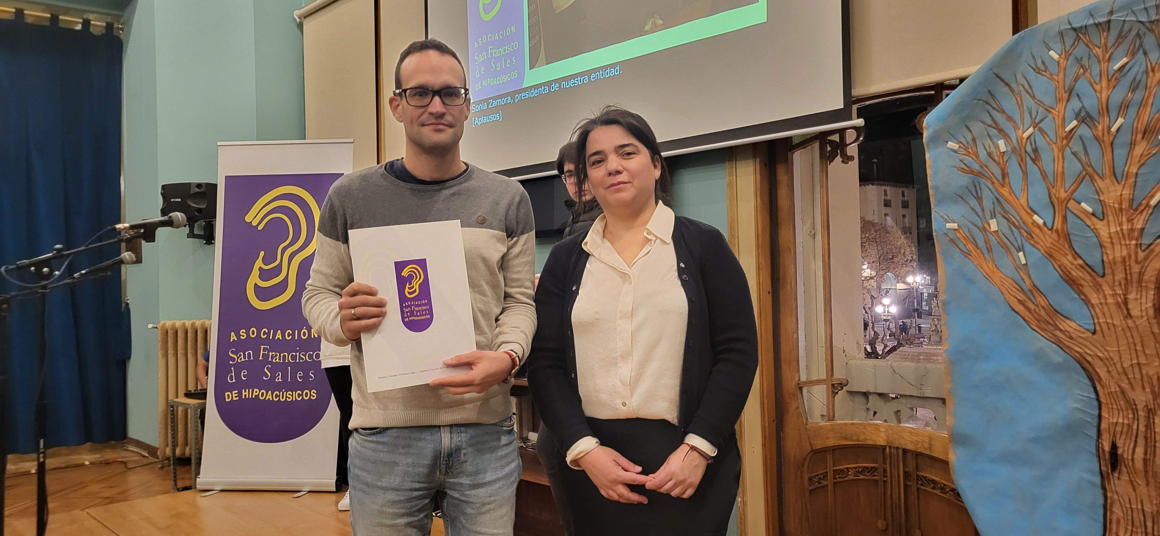 VII Concurso de Relatos de la Asociación de Hipoacúsicos de Huesca. Foto Myriam Martínez 