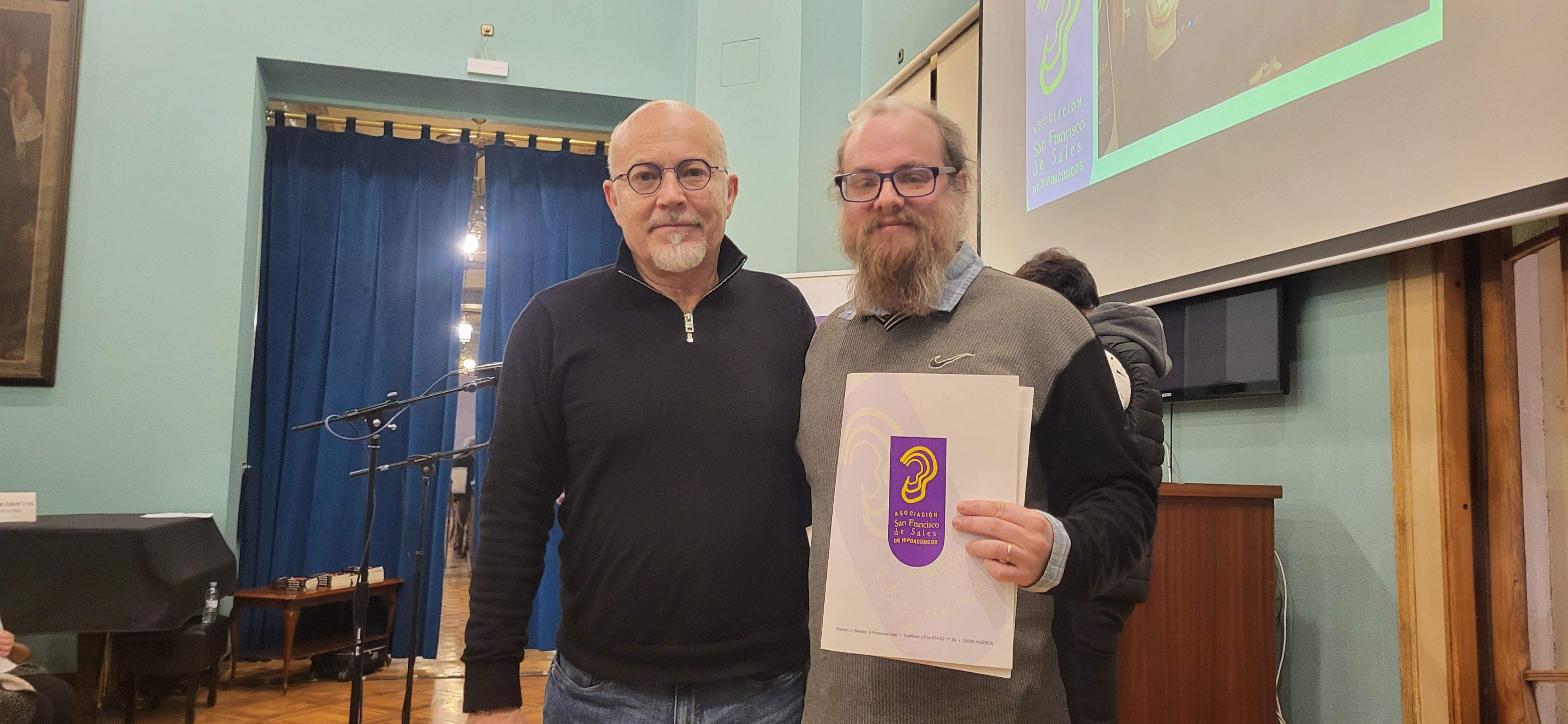 VII Concurso de Relatos de la Asociación de Hipoacúsicos de Huesca. Foto Myriam Martínez 