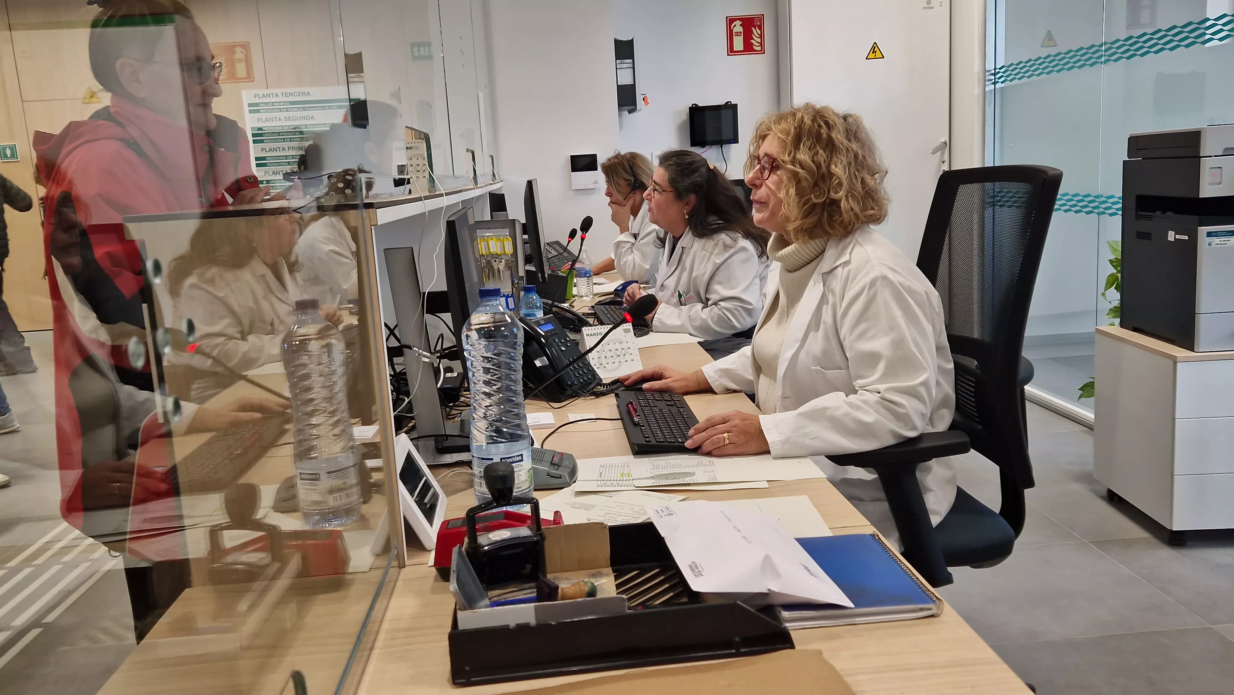 Primer día del nuevo Centro Ramón y Cajal del Perpetuo Socorro. Foto Myriam Martínez 