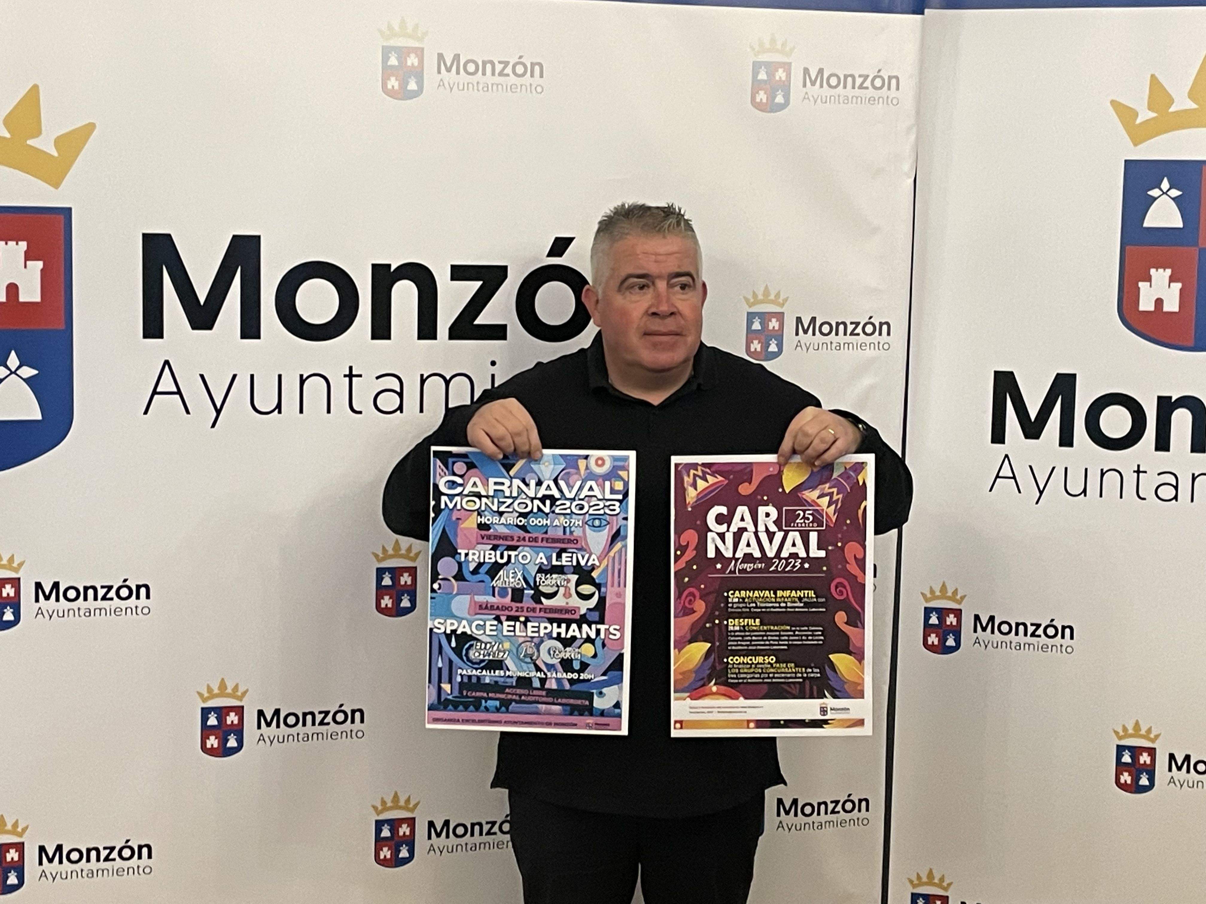 Javier Vilarrubí ha presentado el carnaval de Monzón que se celebra los días 24 y 25 de febrero