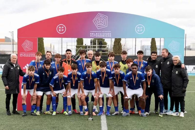 Selección aragonesa Sub 16.