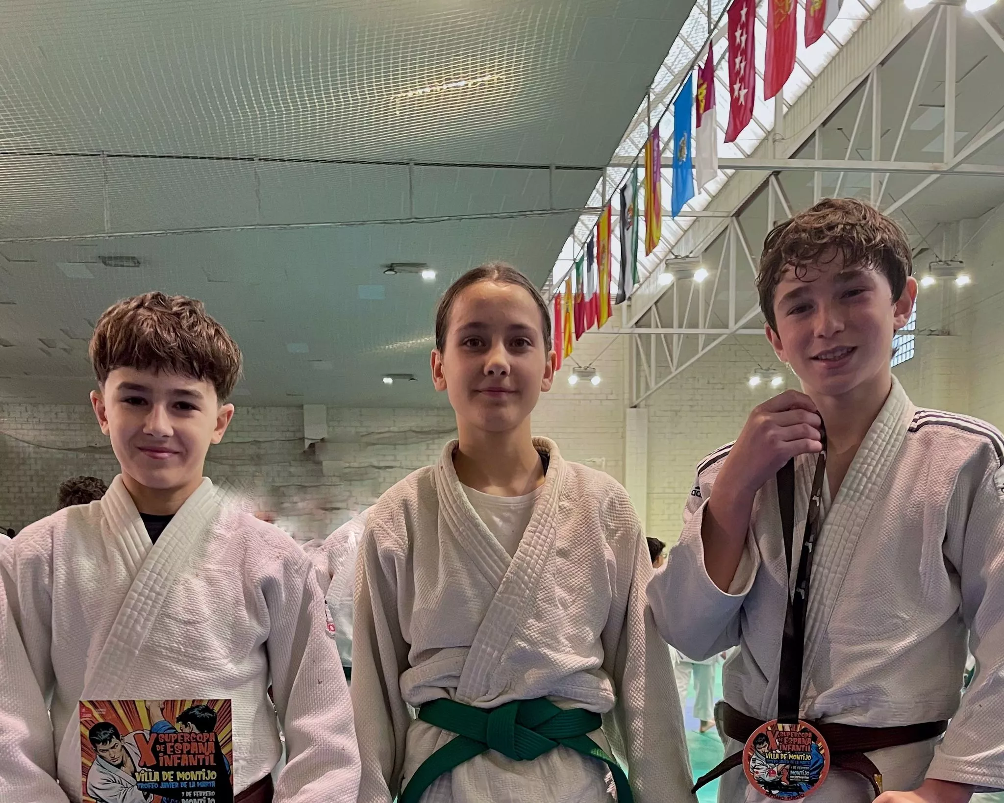 Judocas CAS en Montijo.