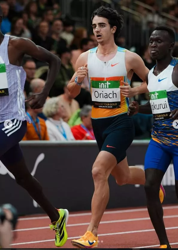 Pol Oriach en Karlsruhe.