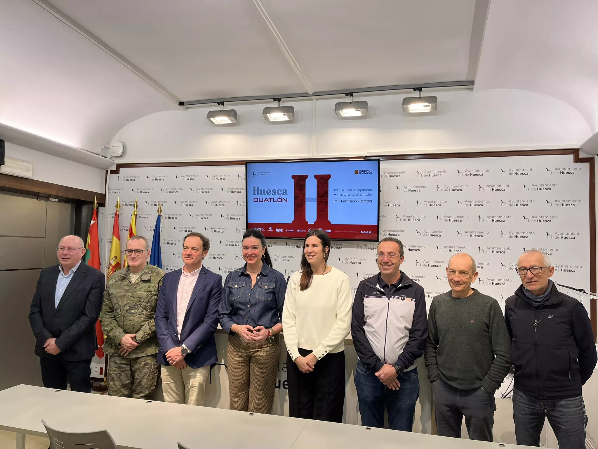 Huesca será este domingo capital nacional del Duatlón Media Distancia. Foto: Adri Mora