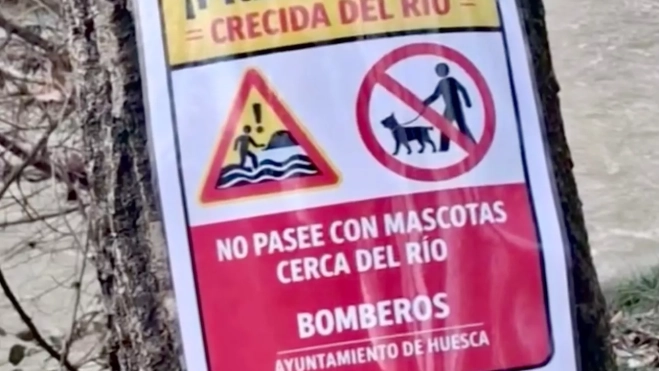 Advertencias en el Isuela y Fuentes de Marcelo.