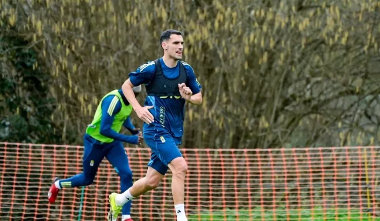 Dani Calvo, un oviedista feliz hasta 2027