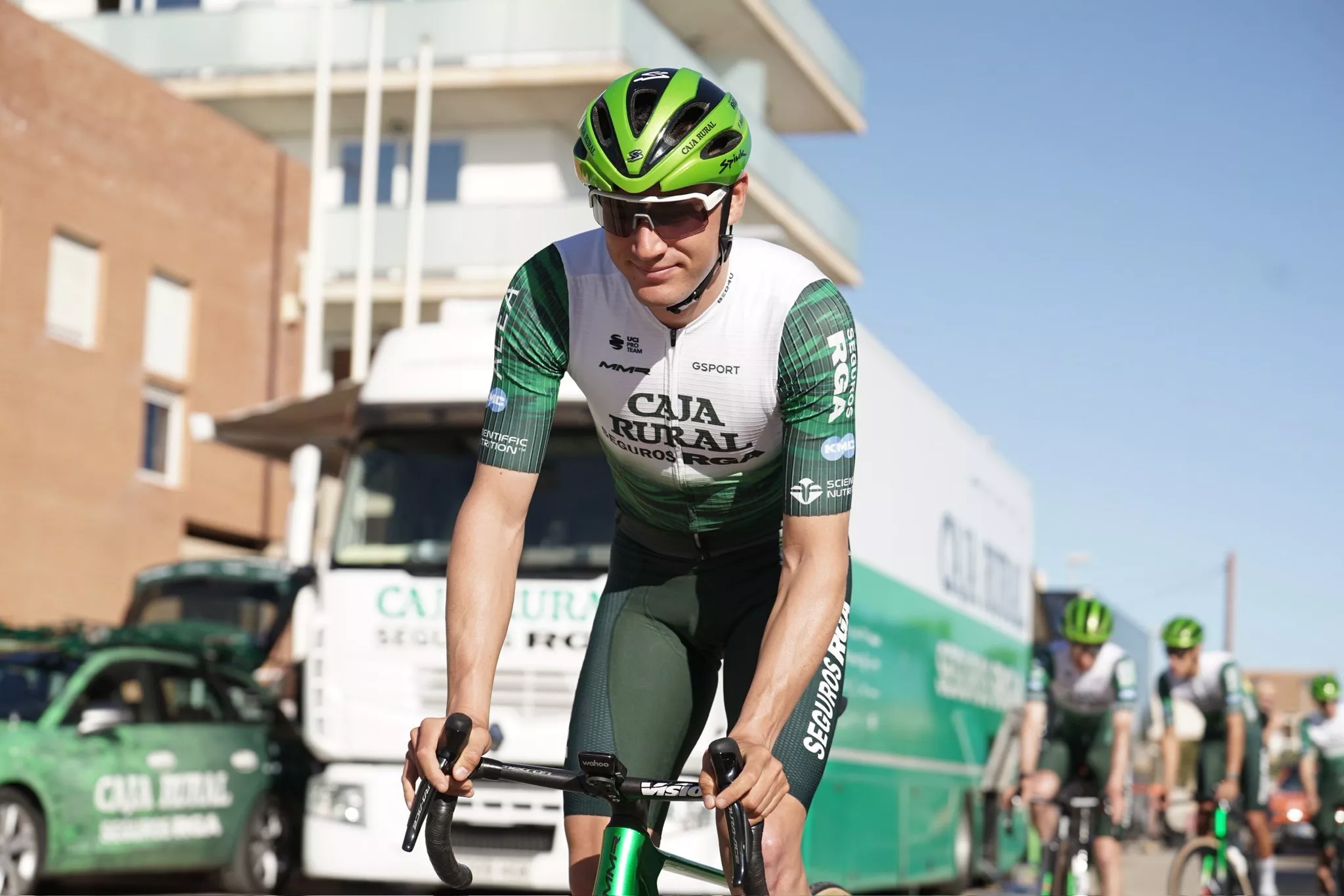 Fernando Barceló, corredor del Caja Rural.