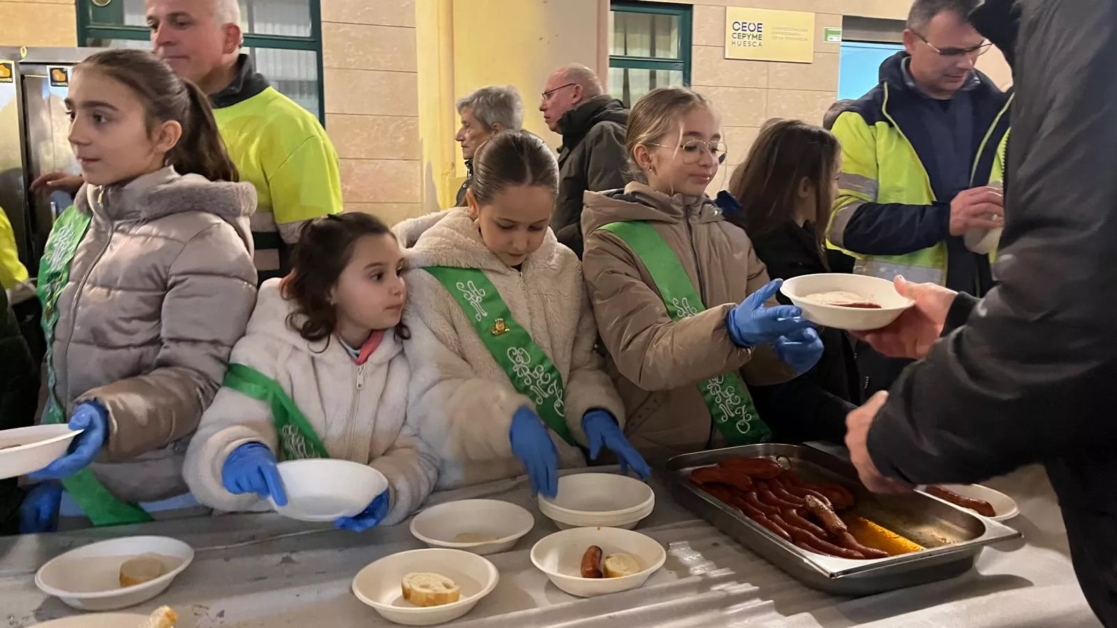 Celebración del Jueves Lardero en Huesca. Foto Mercedes Manterola