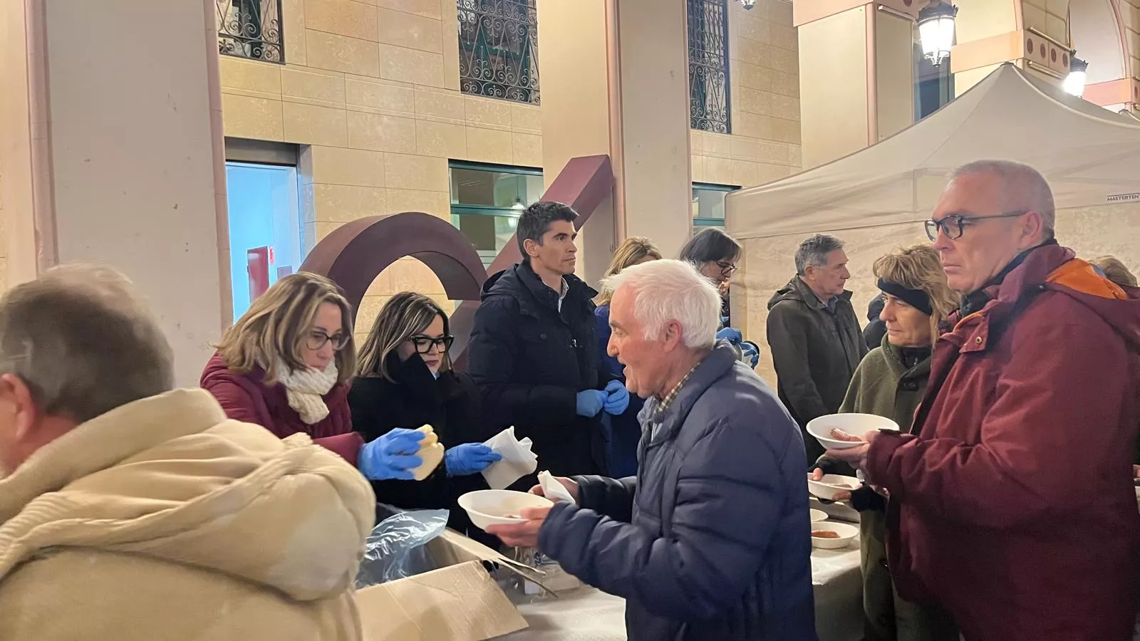 Celebración del Jueves Lardero en Huesca. Foto Mercedes Manterola