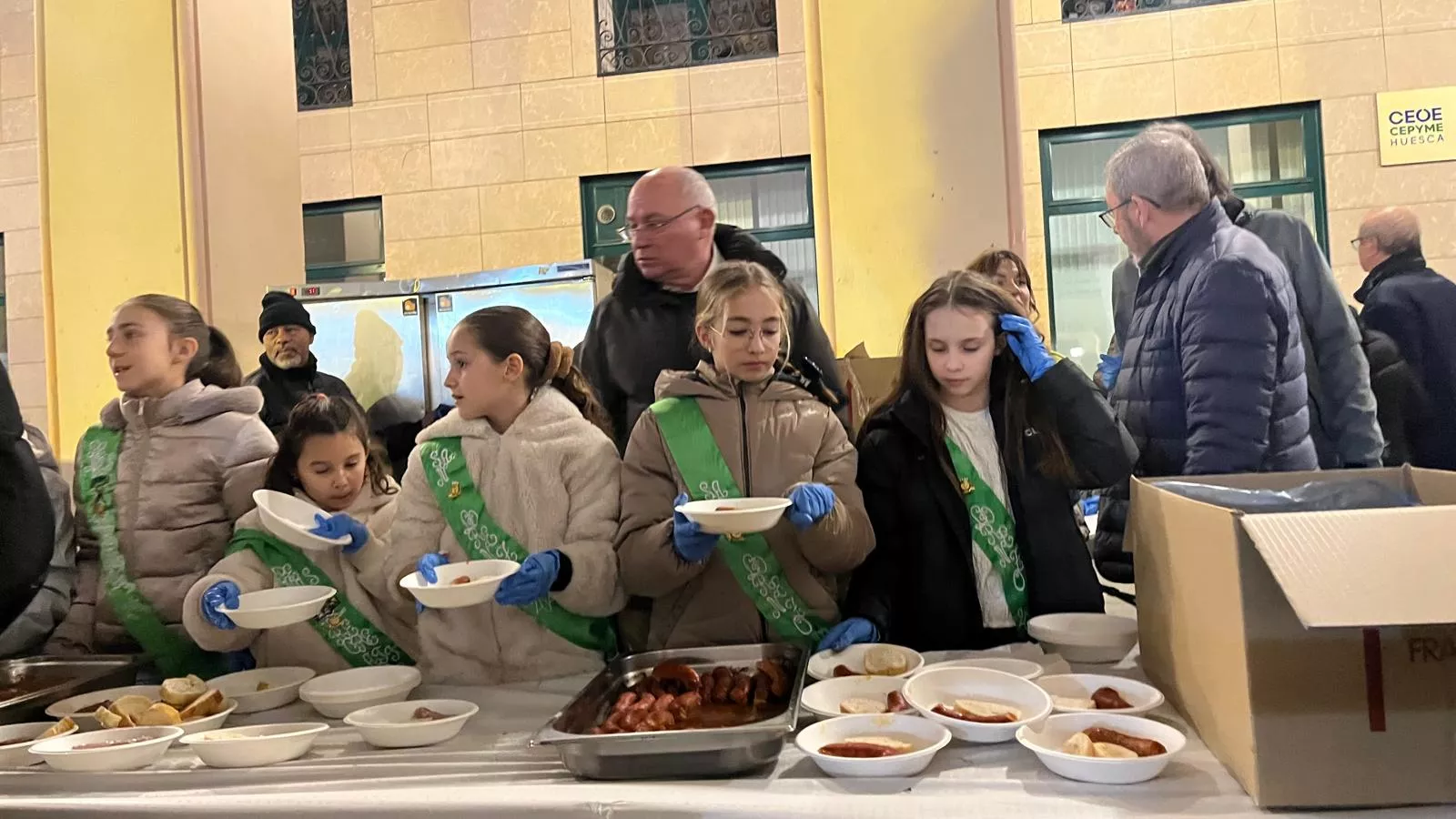 Celebración del Jueves Lardero en Huesca. Foto Mercedes Manterola