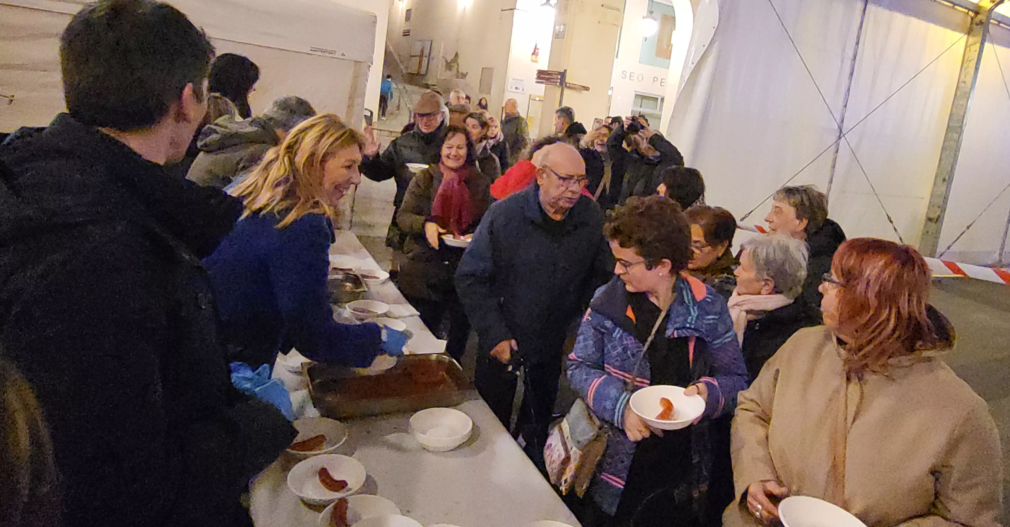 Celebración del Jueves Lardero en Huesca. Foto Mercedes Manterola