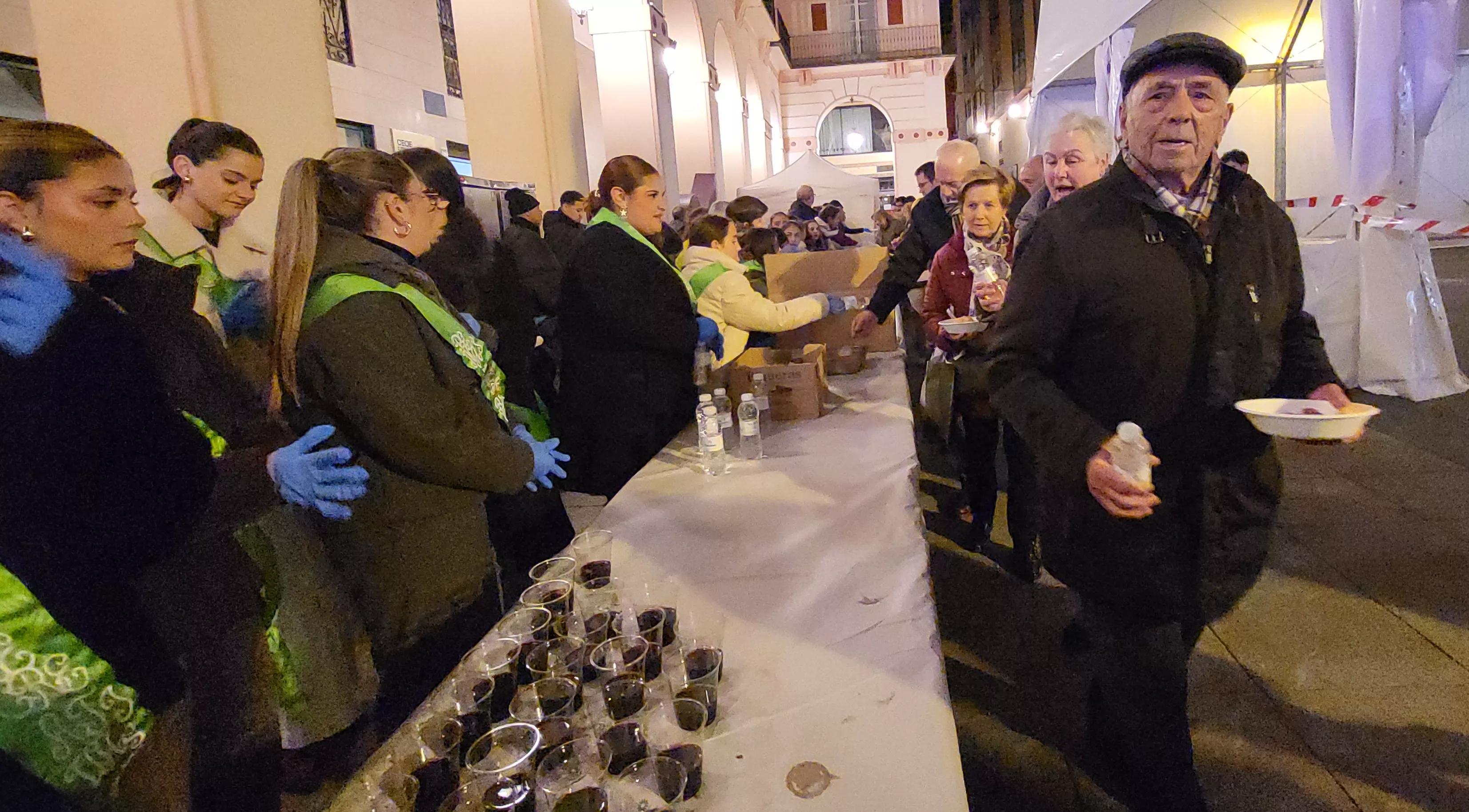Celebración del Jueves Lardero en Huesca. Foto Mercedes Manterola