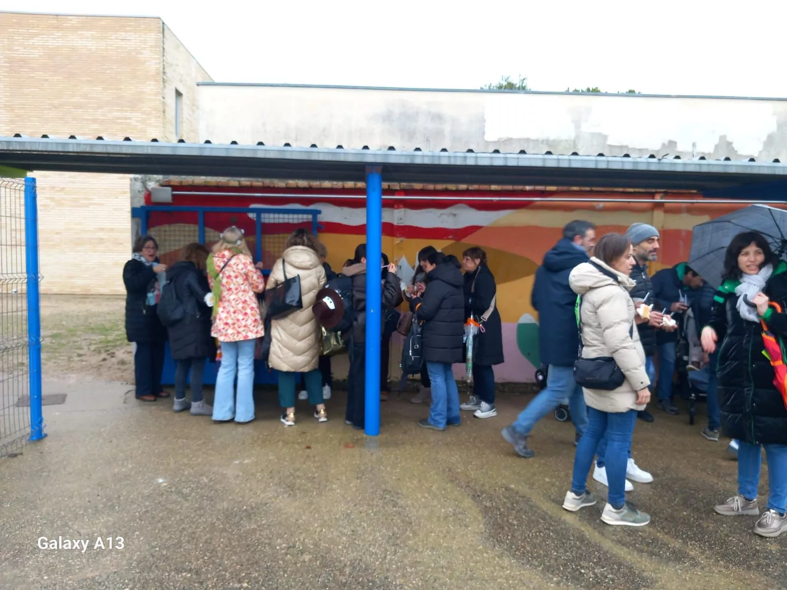 Fiesta de carnaval en el colegio Juan XXIII de Huesca.