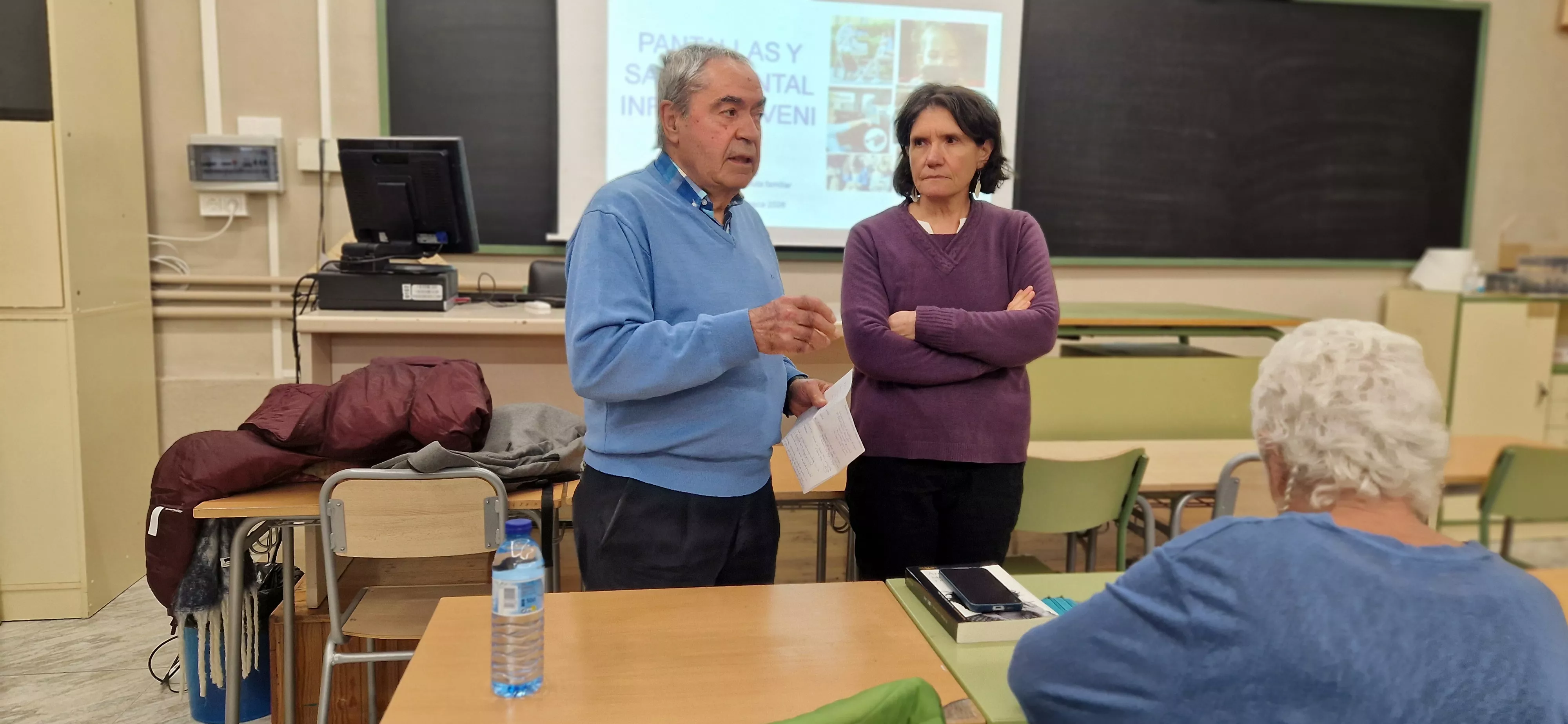 Ana González Uriarte y Miguel Escartín. Foto Myriam Martínez