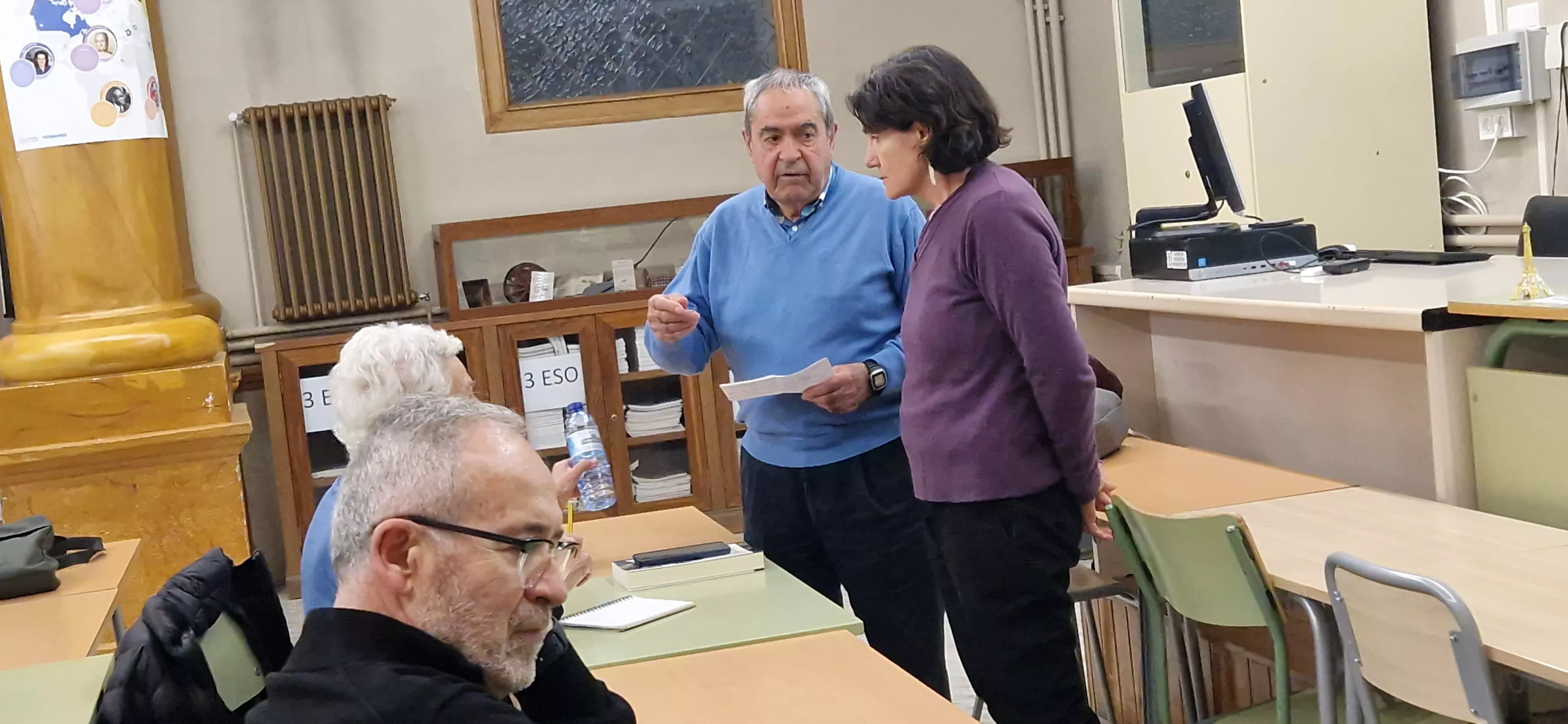 Ana González Uriarte y Miguel Escartín. Foto Myriam Martínez