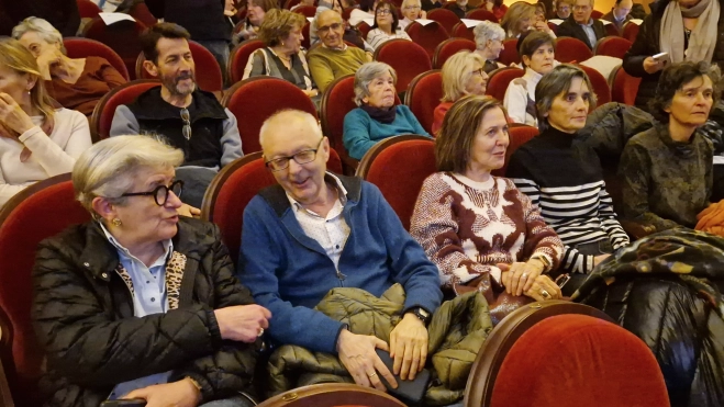 Ciclo Cine y Economía con Chema Aniés y Alfonso Castán. Foto Myriam Martínez