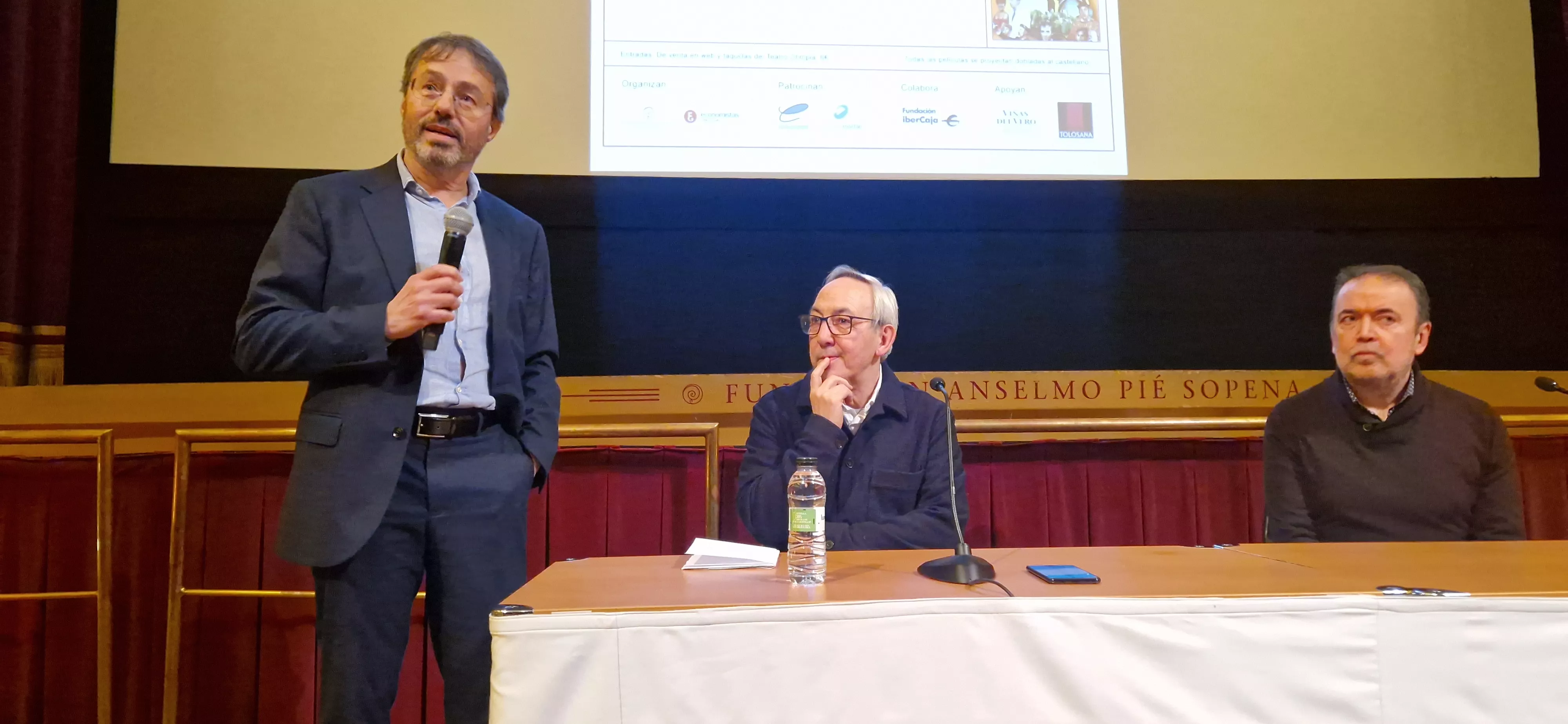 Adolfo Aquilué, Chema Aniés y Alfonso Castán. Foto Myriam Martínez