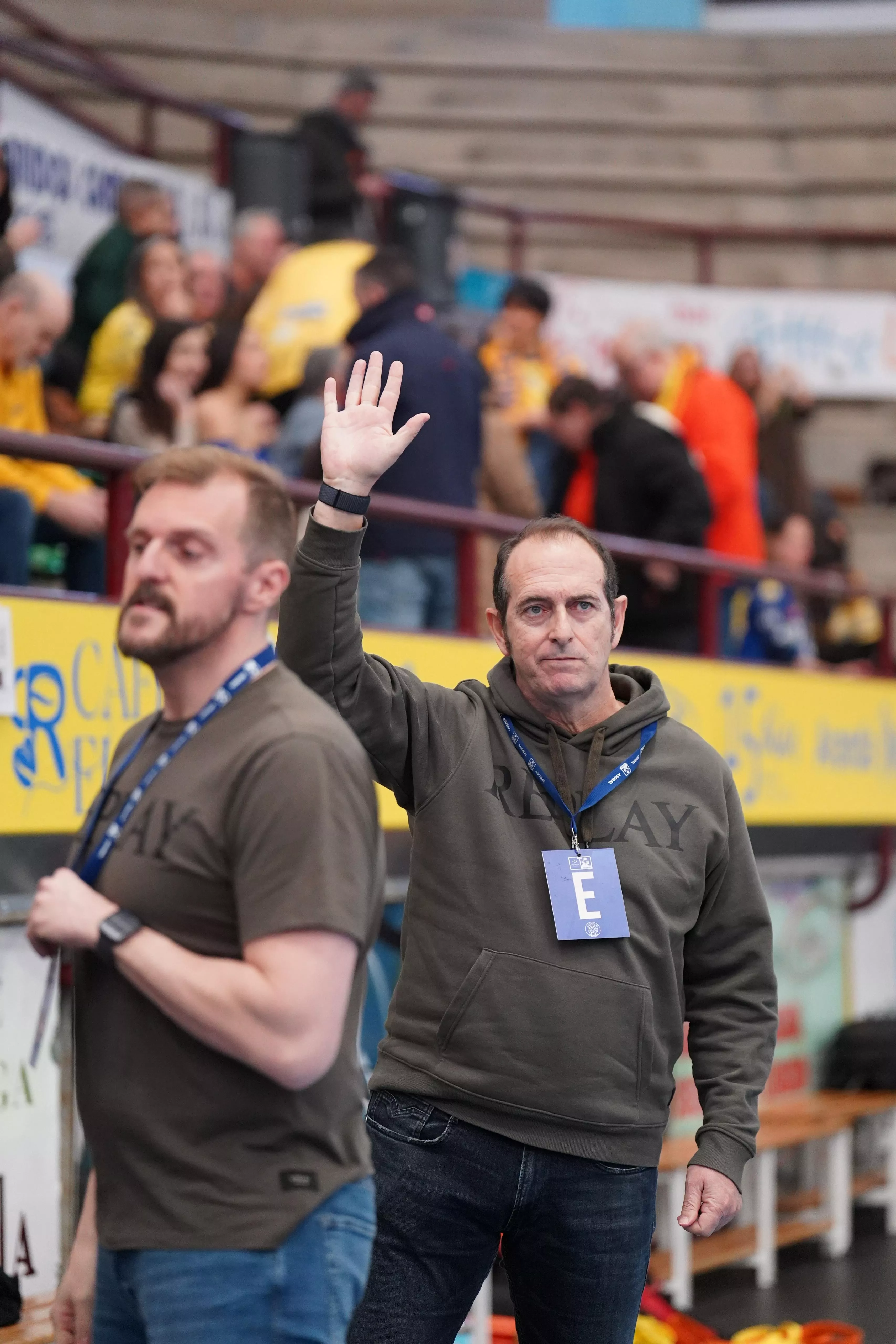 José Francisco Nolasco con Fernando Pérez