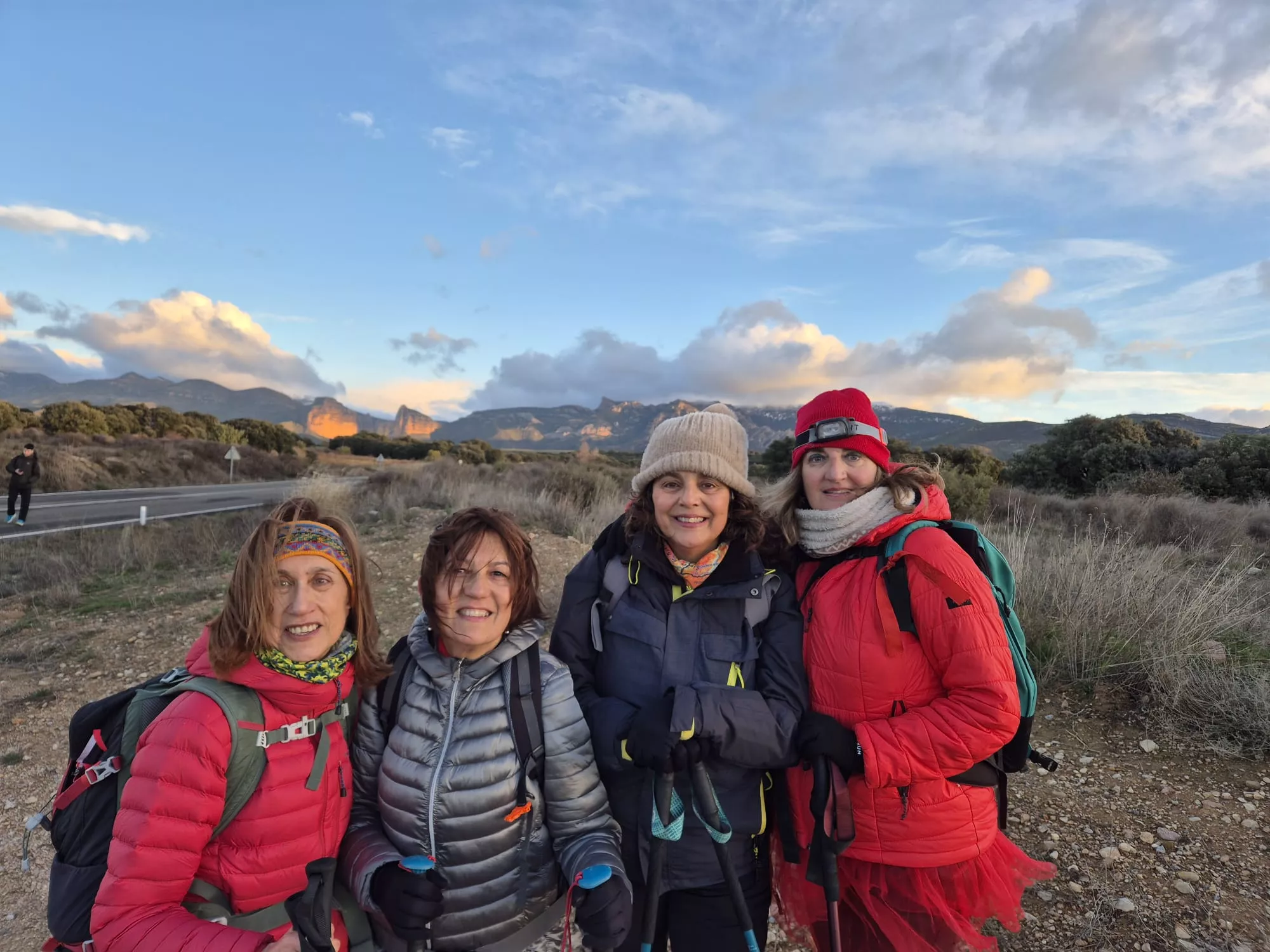 Ultimo entreno para la Javierada de los Amantes de la Naturaleza. Foto Juanlu Herrero