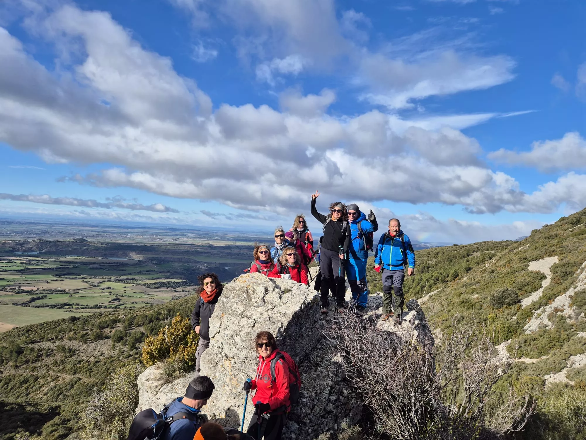 Ultimo entreno para la Javierada de los Amantes de la Naturaleza. Foto Juanlu Herrero