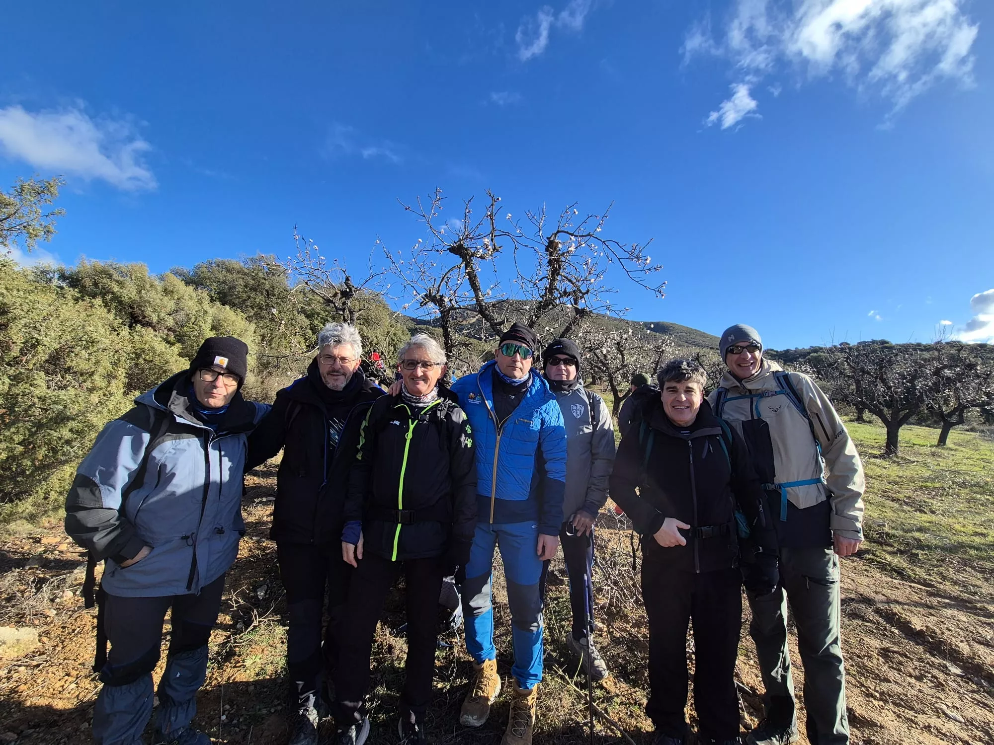 Ultimo entreno para la Javierada de los Amantes de la Naturaleza. Foto Juanlu Herrero