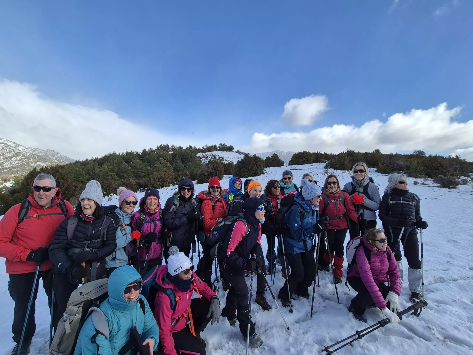 Ultimo entreno para la Javierada de los Amantes de la Naturaleza. Foto Juanlu Herrero