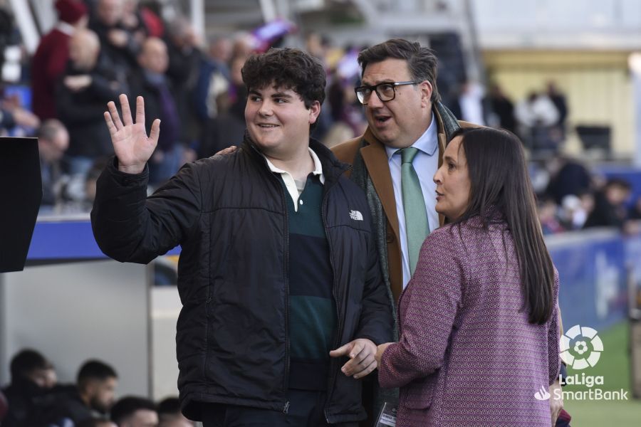 Imágenes del partido Huesca Mirandés. Foto La Liga 