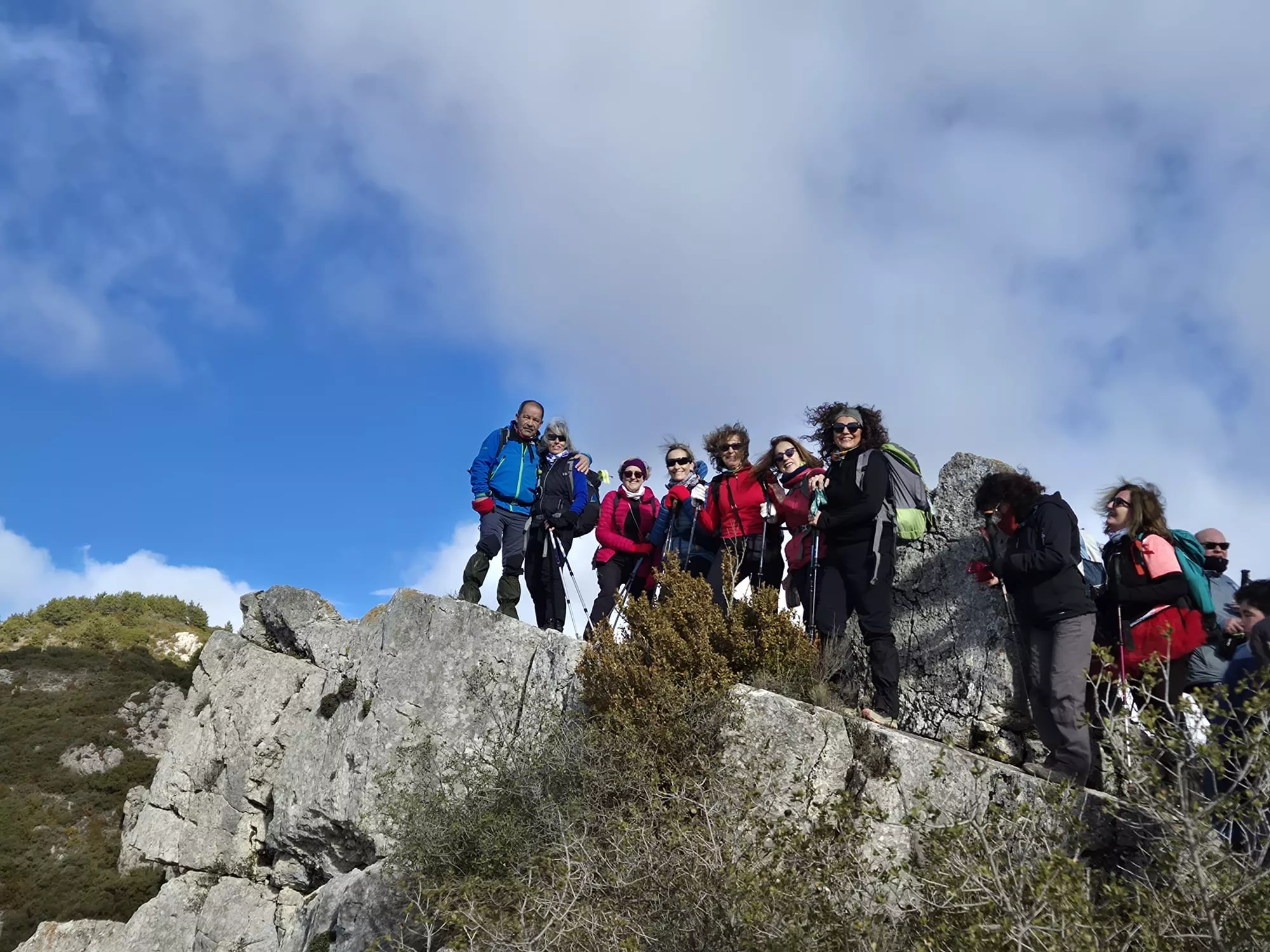Ultimo entreno para la Javierada de los Amantes de la Naturaleza. Foto Juanlu Herrero
