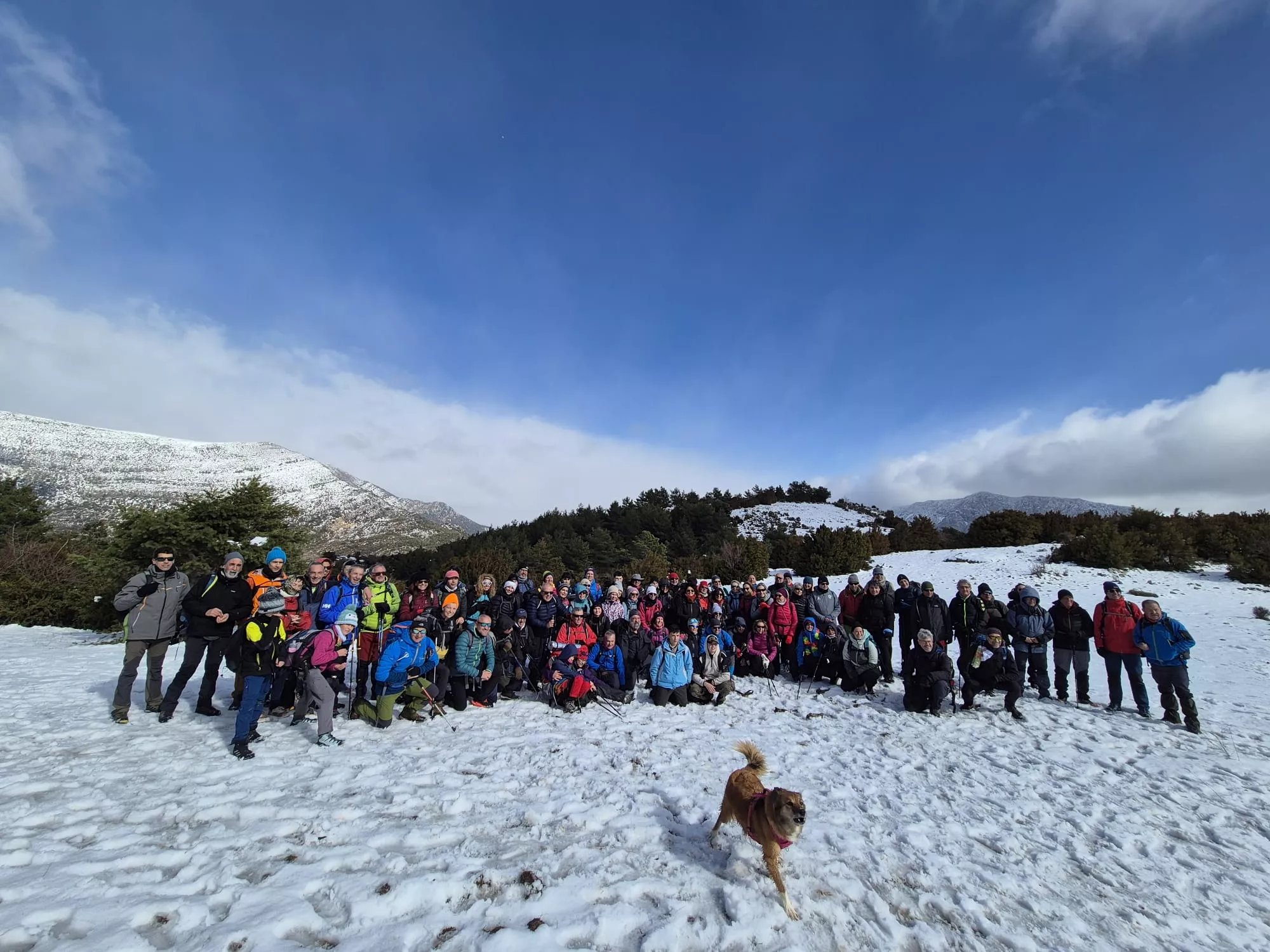 Ultimo entreno para la Javierada de los Amantes de la Naturaleza. Foto Juanlu Herrero